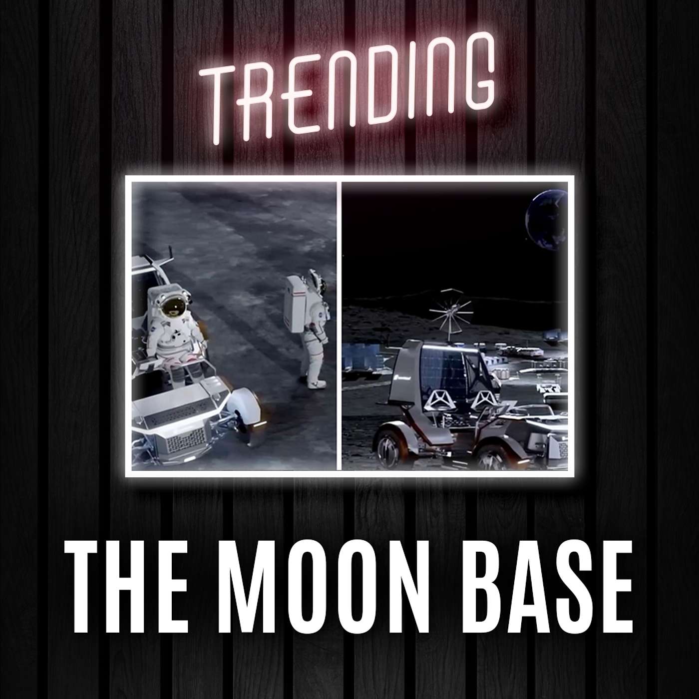 NASA Bases On The Moon... Real or Fake?? | Trending Ep346 episode artwork