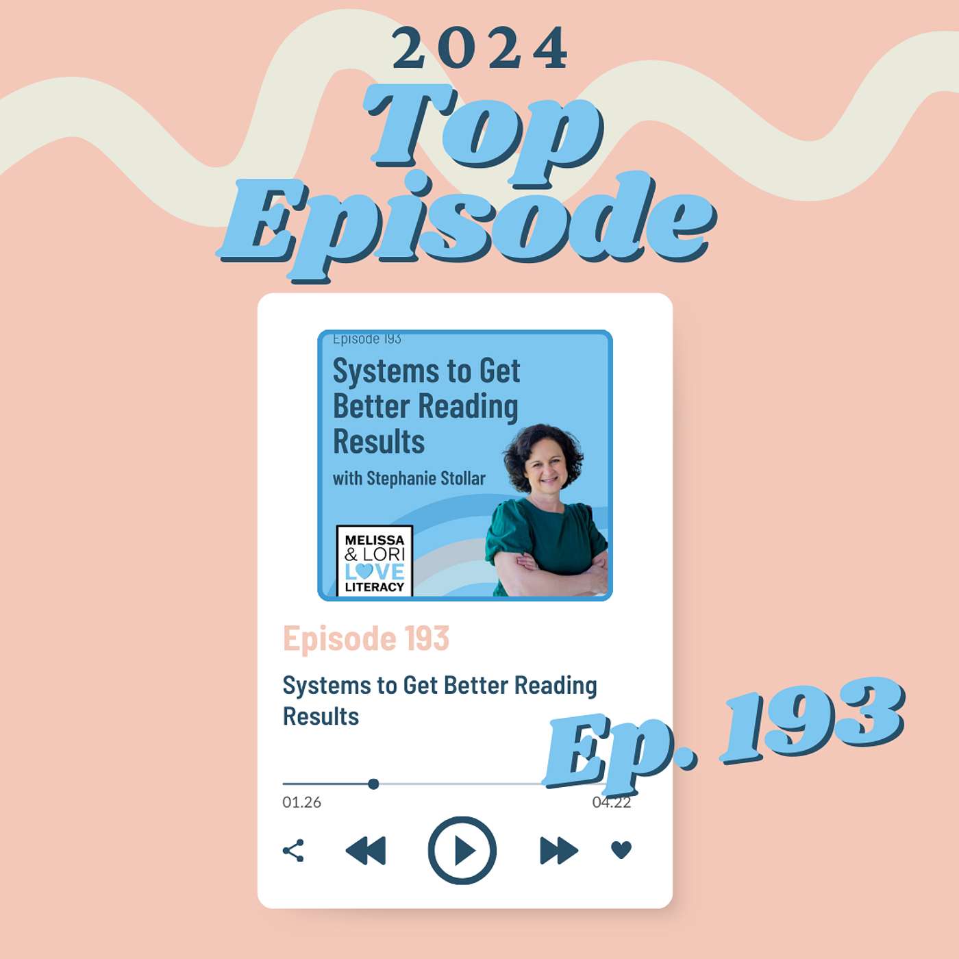 Top Episode of 2024: 193: Systems to Get Better Reading Results with Stephanie Stollar - podcast episode cover