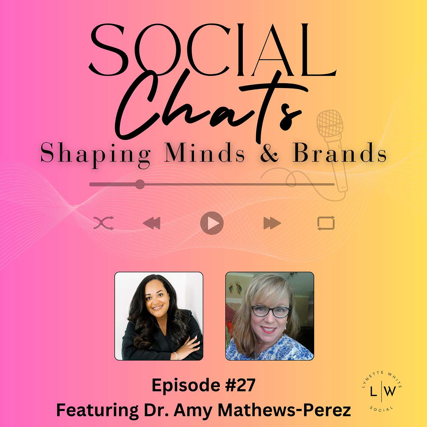 Social Chats: Shaping Minds & Brands Ep #27 with Dr. Amy Mathews-Perez