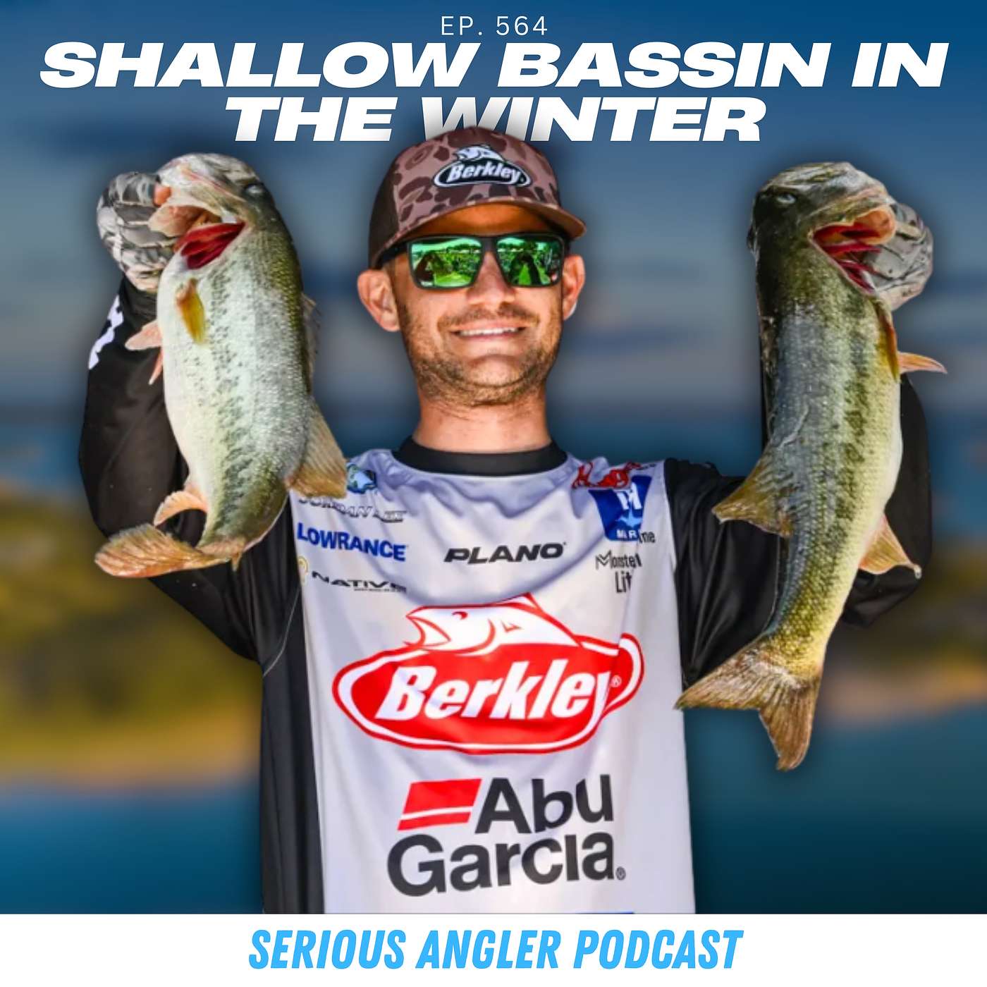 Find & Catch Bass Shallow in the Winter Months with Jordan Lee Find & Catch Bass Shallow in the Winter Months with Jordan Lee