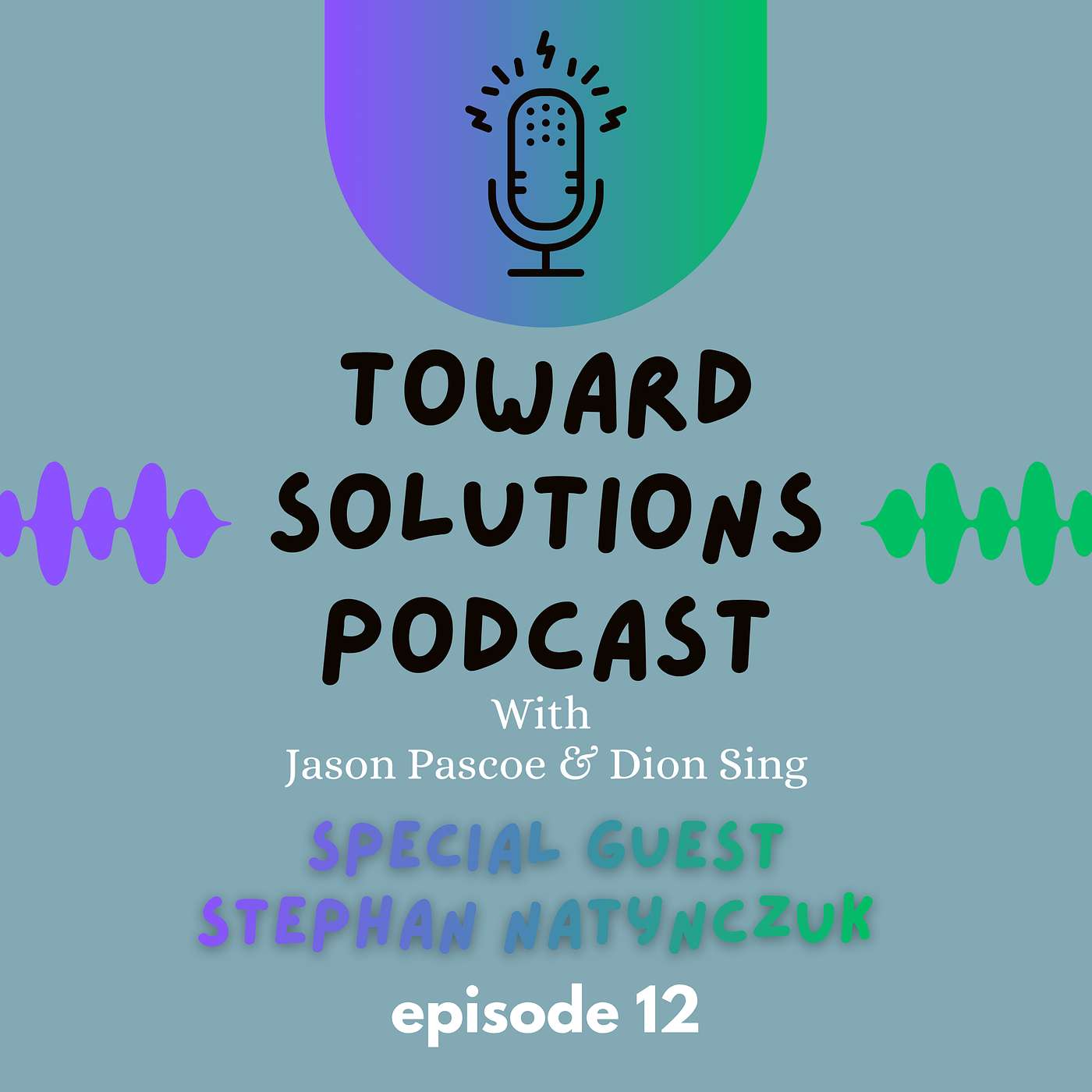 🎙️ Toward Solutions Podcast | Episode 12: Solution Focus in Wild Places with Dr Stephan Natynczuk episode artwork