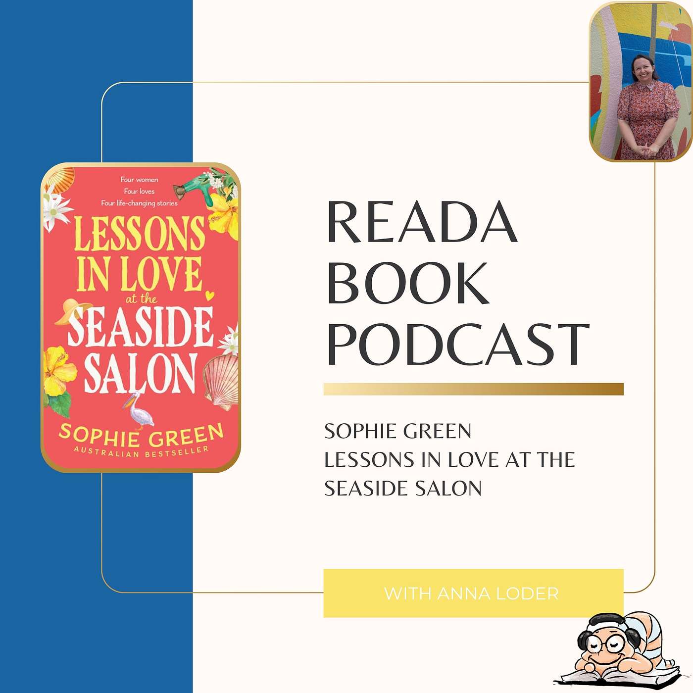 ReadA Book Podcast- Sophie Green Lessons in Love at the Seaside Salon