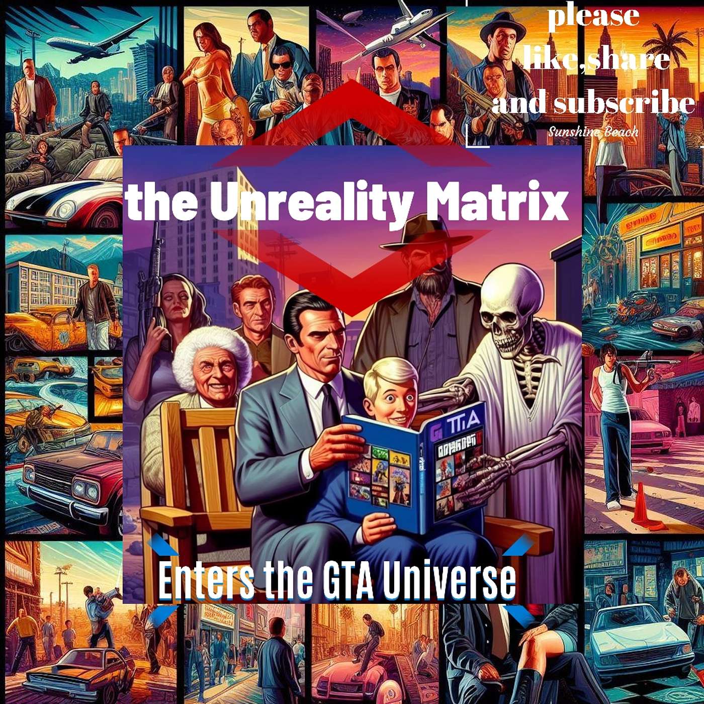 The Unreality Matrix podcast artwork