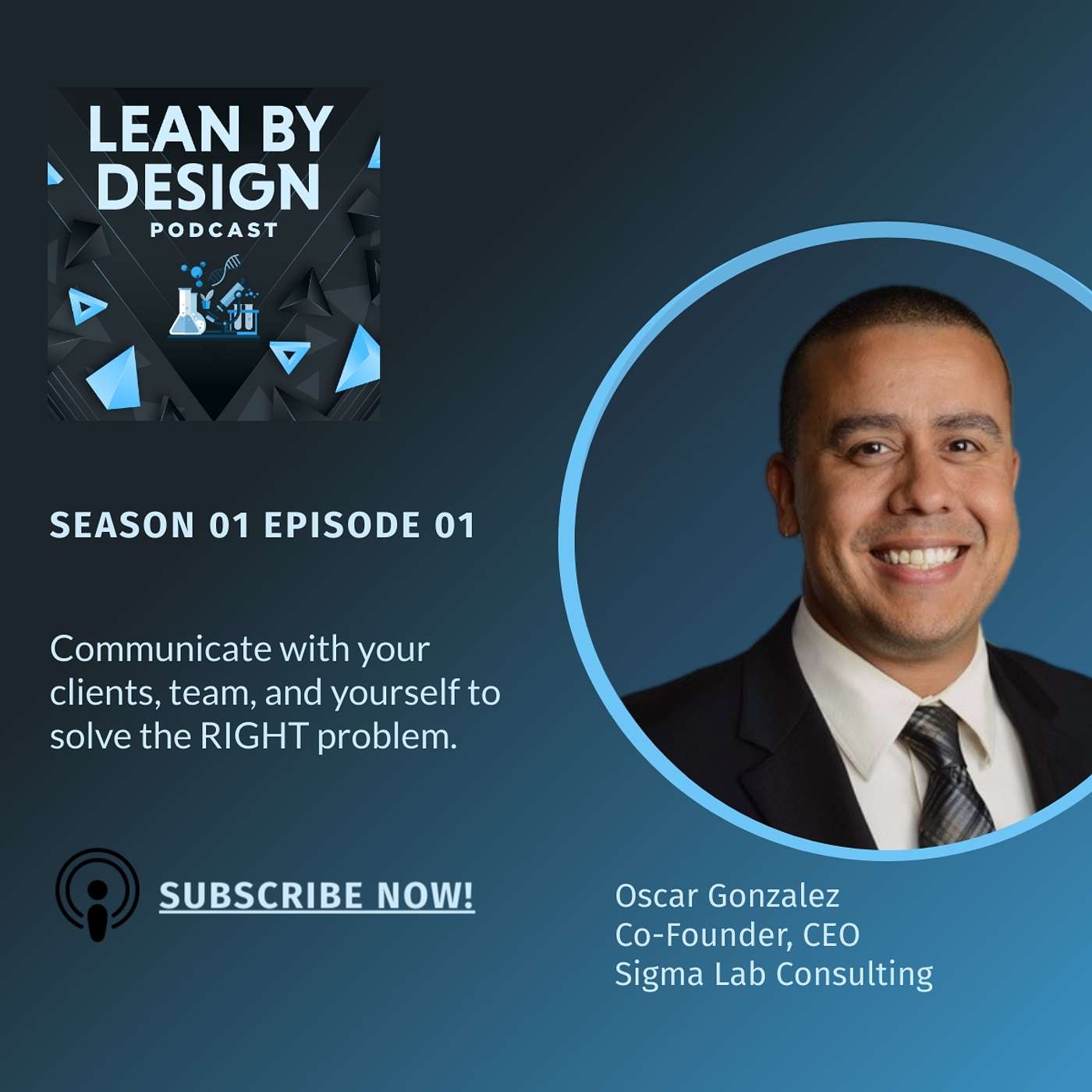 Episode 01. Communicate with your clients, team, and yourself to solve the RIGHT problem.