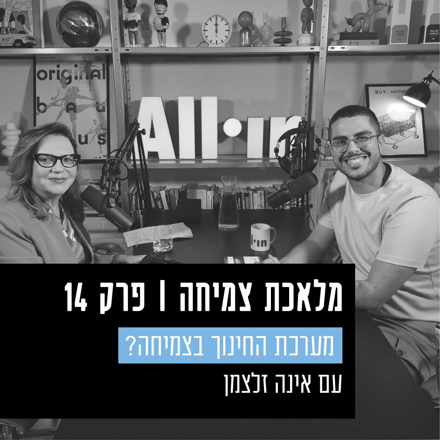 פרק 14 - מערכת החינוך בצמיחה? עם אינה זלצמן, סמנכ"לית בכירה ומנהלת המנהל הפדגוגי במשרד החינוך