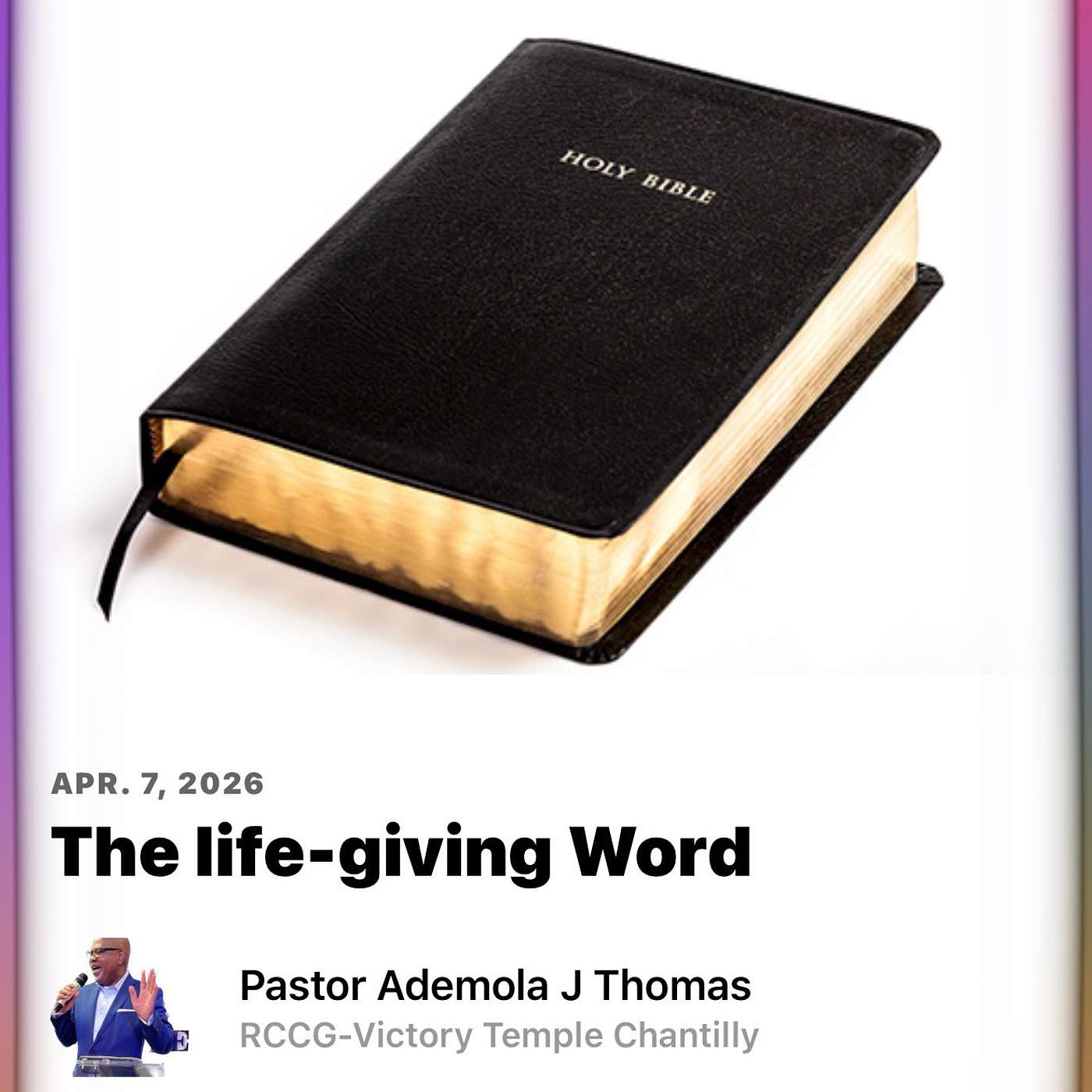 The Life-Giving WORD episode artwork