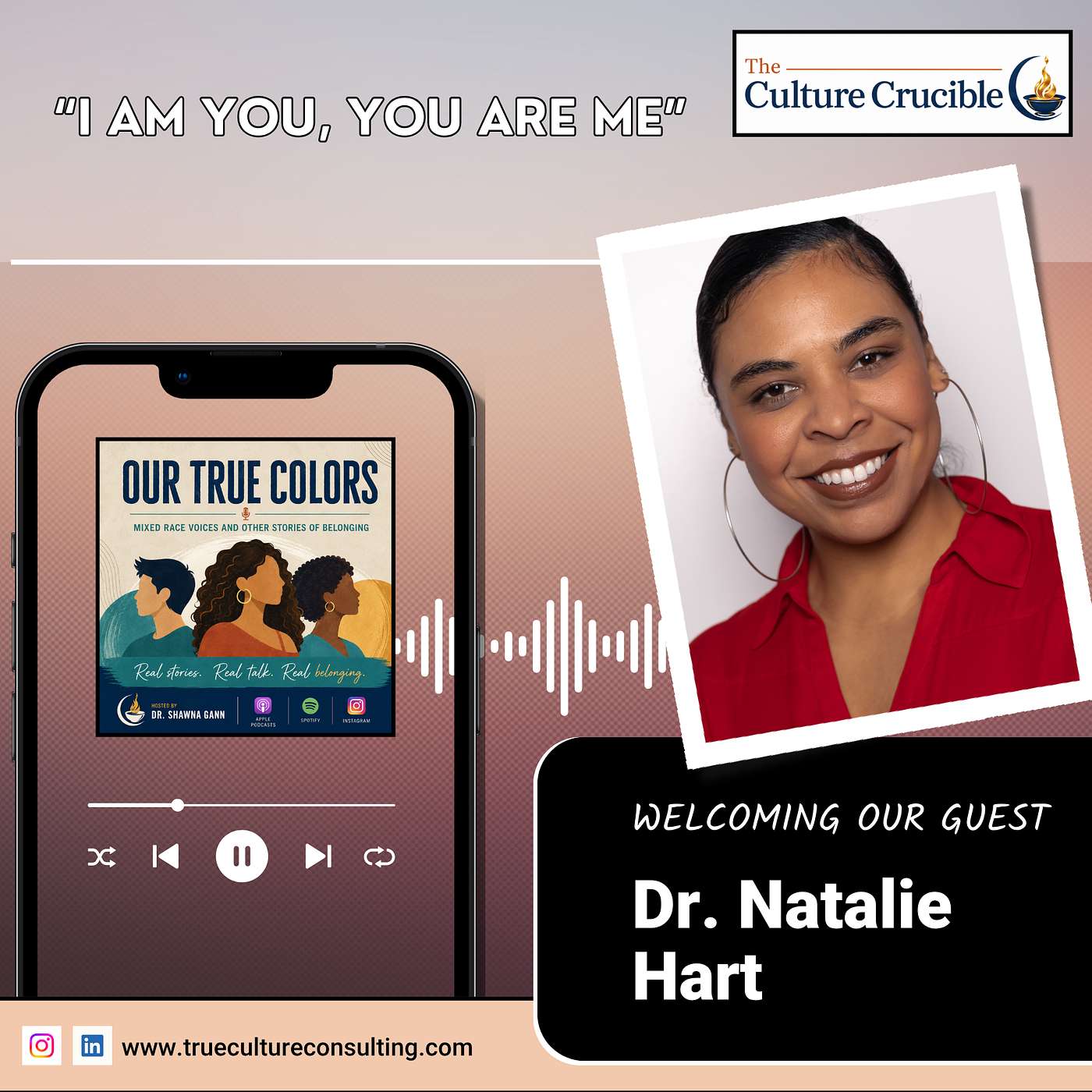 "I am You, You are Me" with Dr. Natalie Hart episode artwork