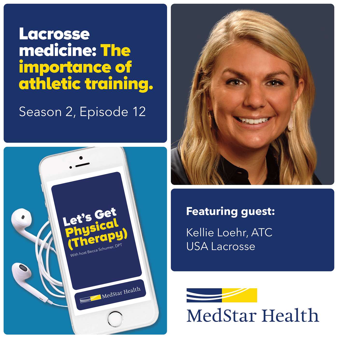 cover of episode Lacrosse Medicine: Importance of Athletic Training in Lacrosse with ATC Kellie Loehr