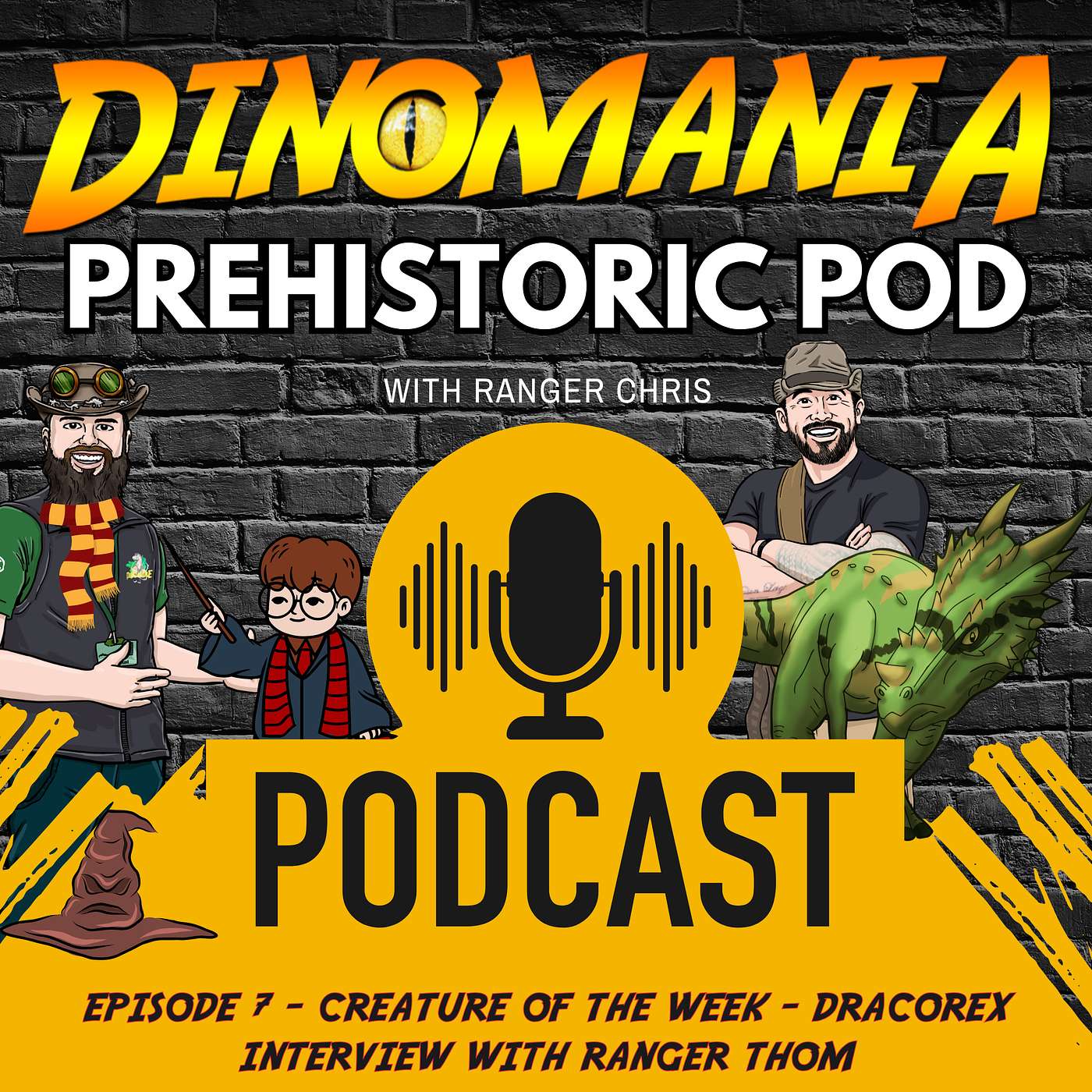 "Dinomania: Unveiling the Dracorex Spell – A Journey with Ranger Thom into Autism and Ancient Wonders episode artwork