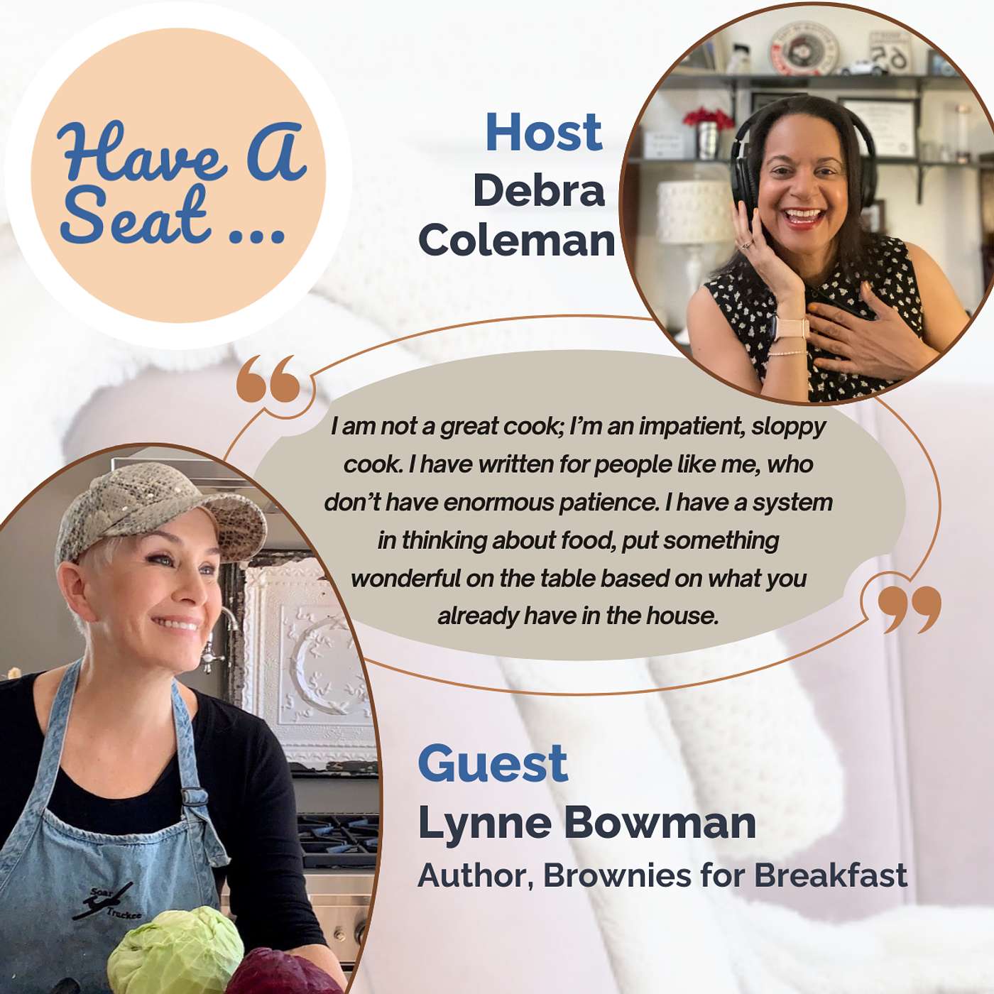 Brownies for Breakfast: Redefining Comfort Food for a Healthier You With Author, Lynne Bowman