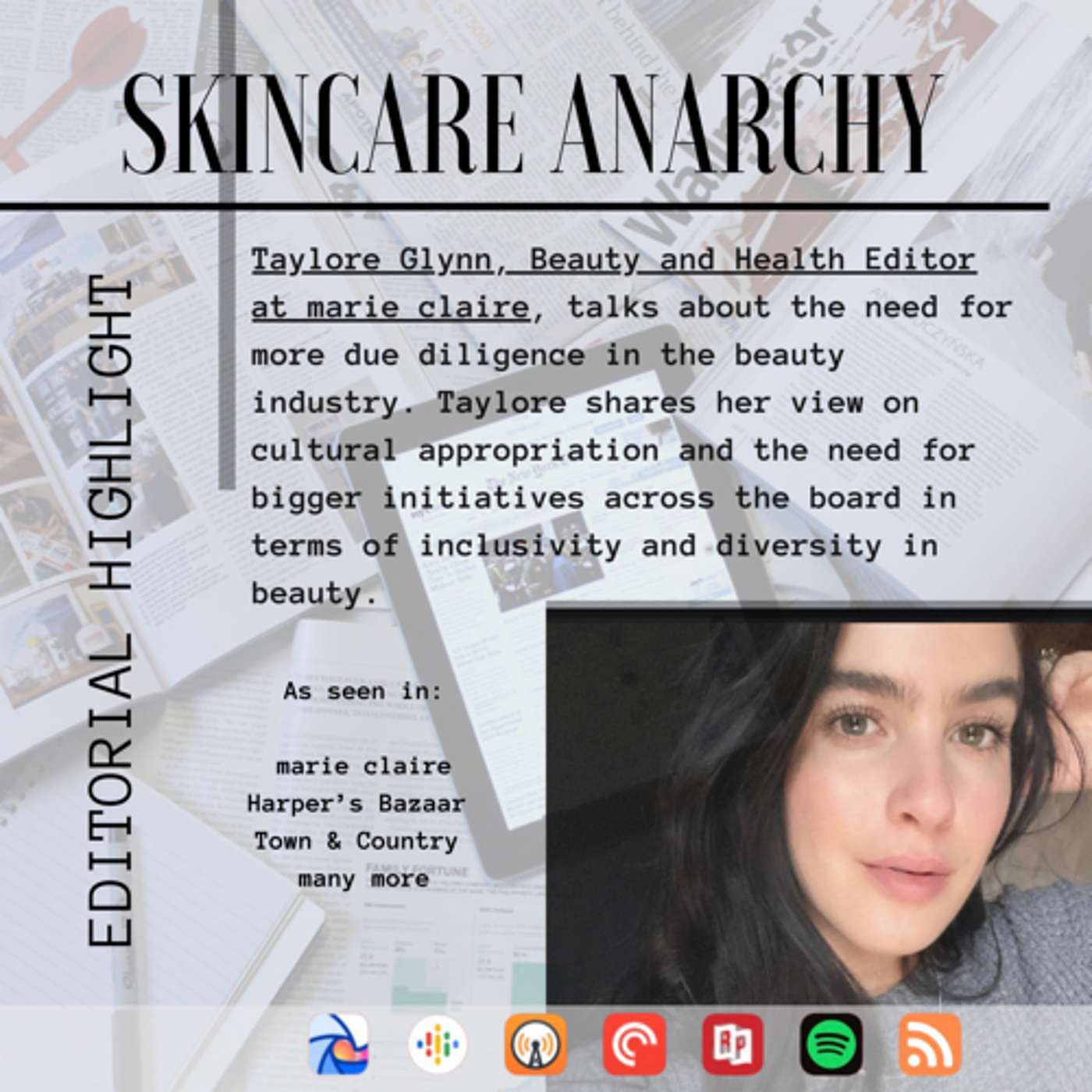 Taylore Glynn, Health and Beauty Editor at Marie Claire