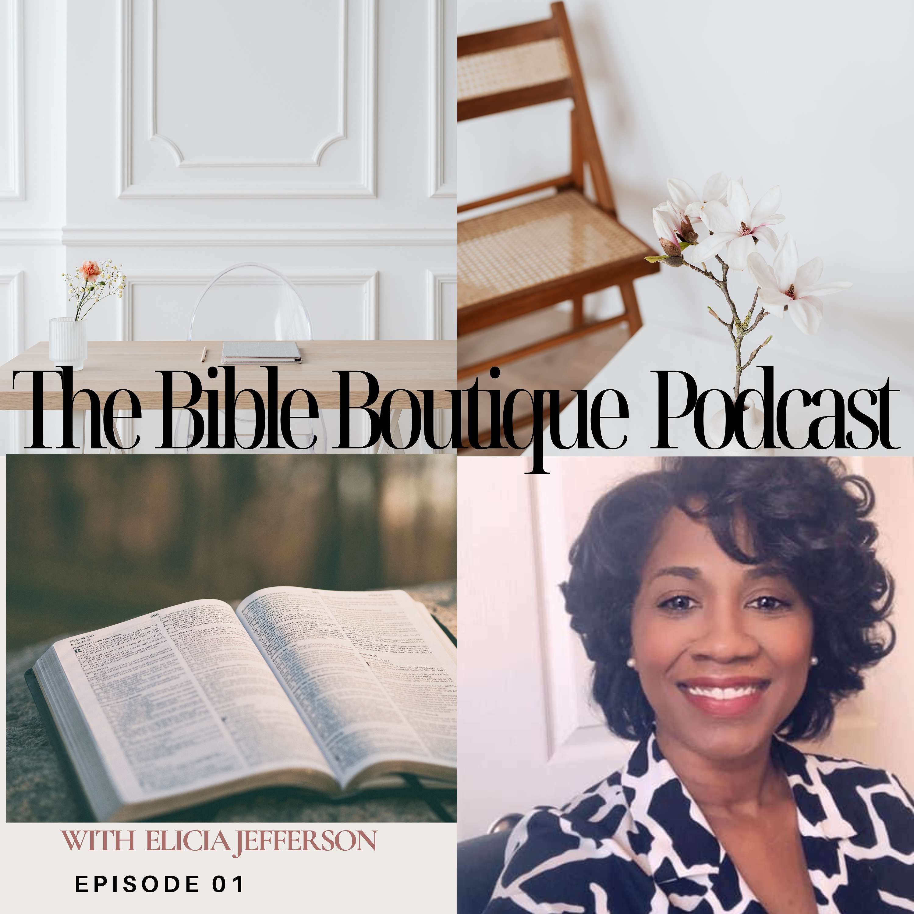 The Bible Boutique Podcast with Elicia Jefferson podcast artwork