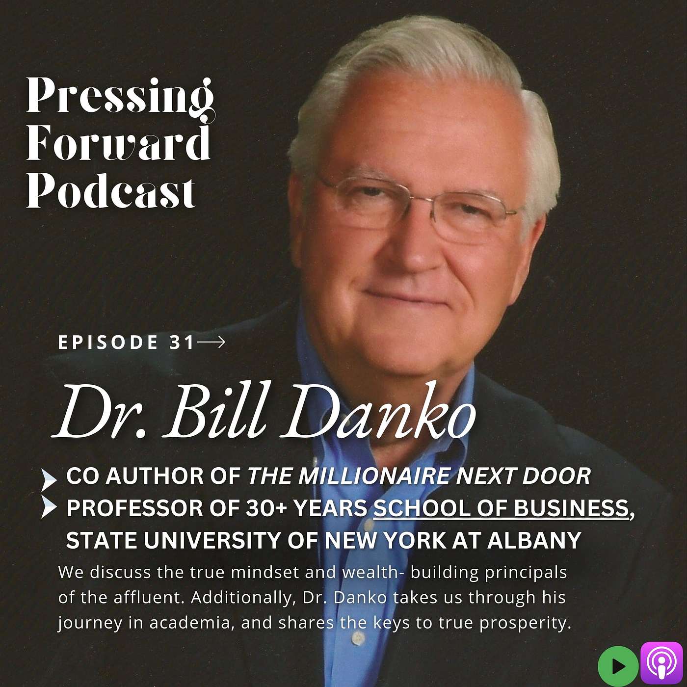 Keys to Building Wealth and True Prosperity in Life with Dr. William Danko | Co- Author of Millionaire Next Door