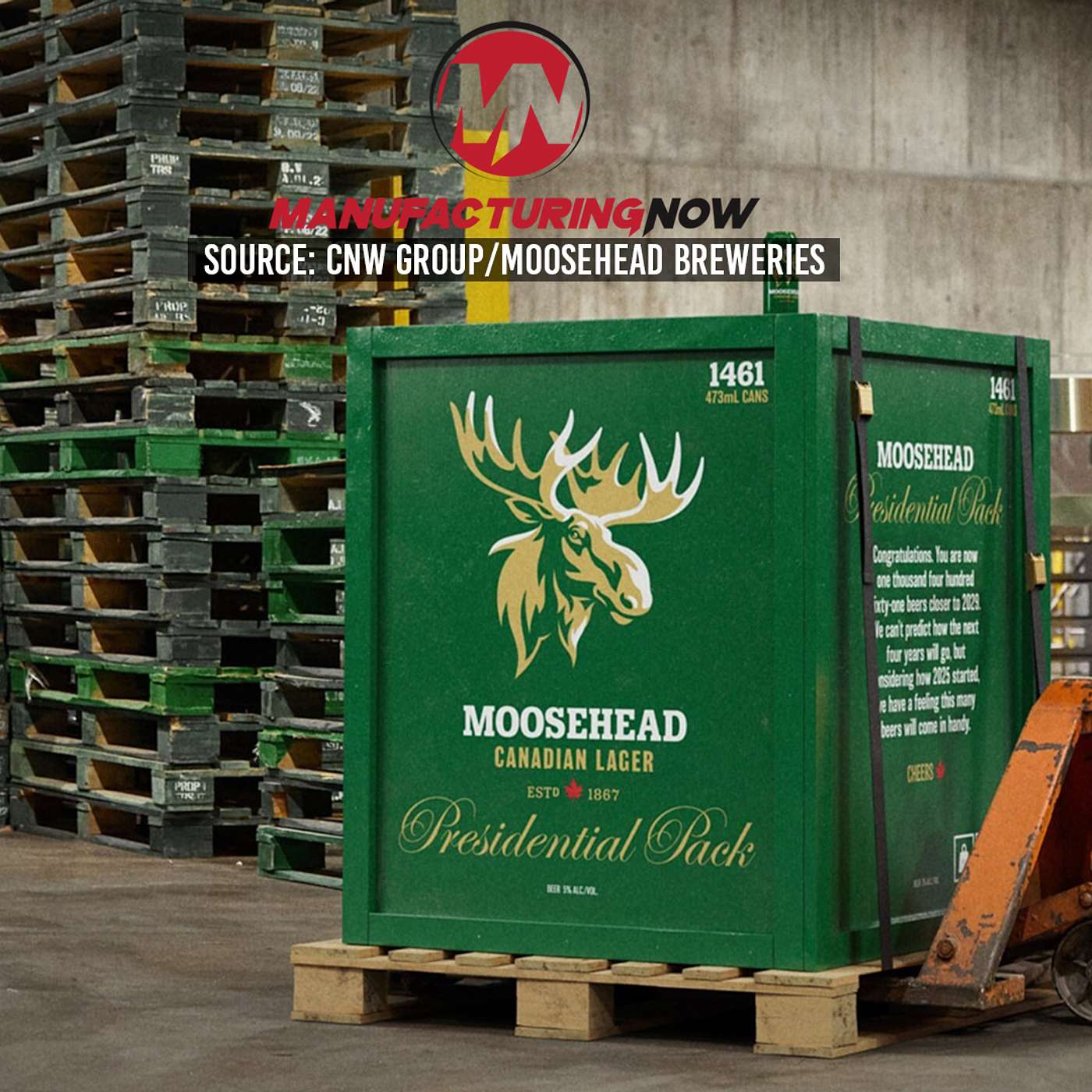LISTEN: Canadian Brewery Selling ‘Presidential Pack’ with 4-Year’s Worth of Beer