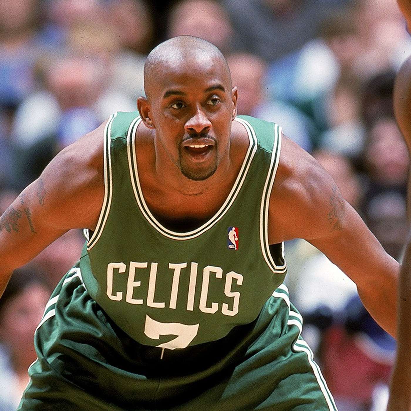 cover of episode (Episode 211) "Boston Celtics" Point Guard: Kenny Anderson.