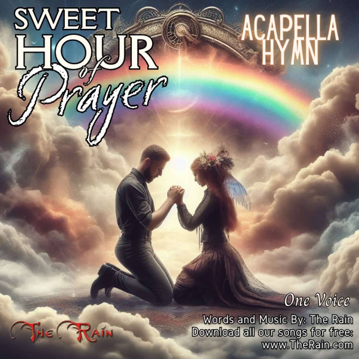 Sweet Hour Of Prayer one voice acapella hymn Nicholas Mazzio and Lauren Mazzio The Rain