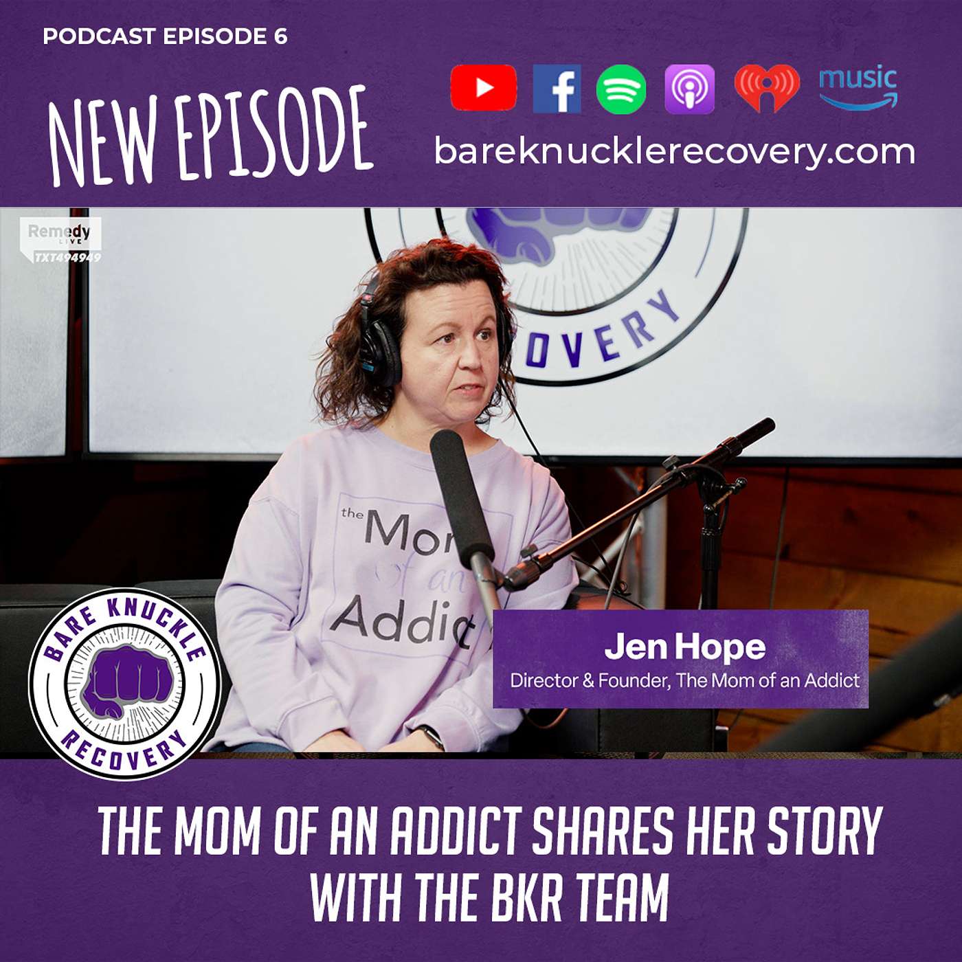 The Mom of an Addict Co-Founder Chats with BKR About the Affects of Addiction on Family Members episode artwork