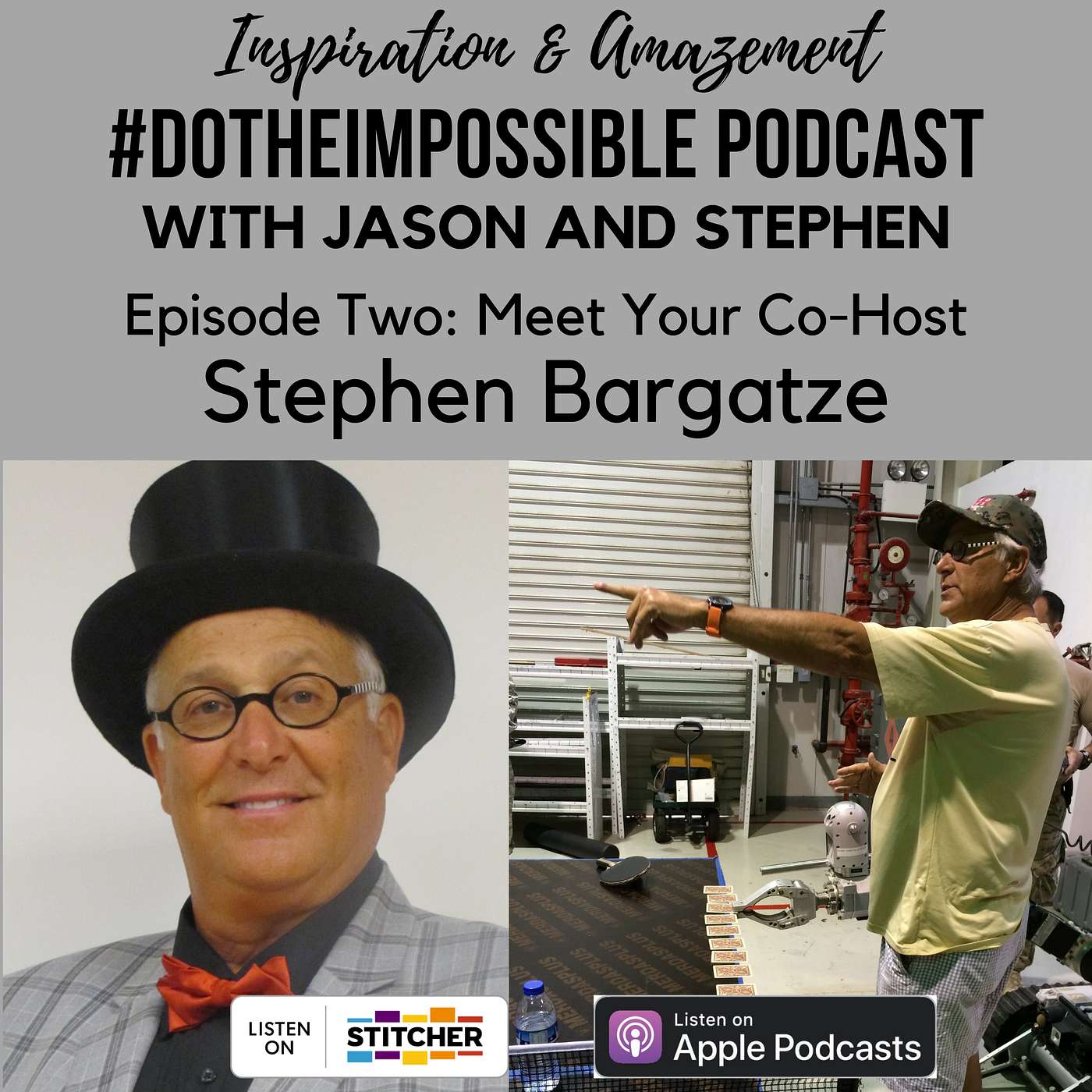 Episode Two: Meet Your Co-Host Stephen Bargatze Episode Two: Meet Your Co-Host Stephen Bargatze