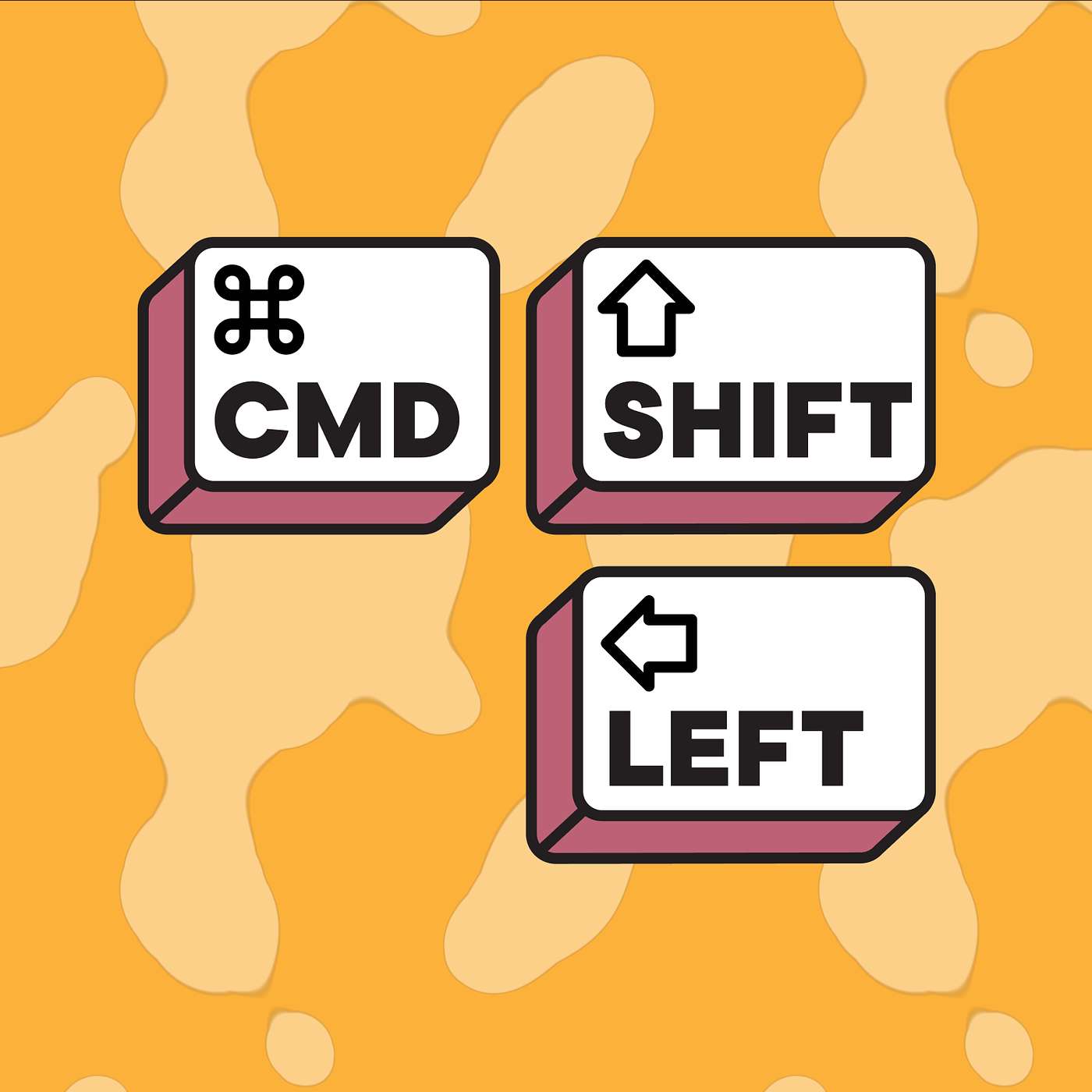 Command+Shift+Left