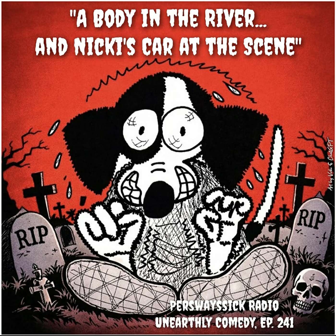 A Body in the River... and Nicki's Car at the Scene episode artwork