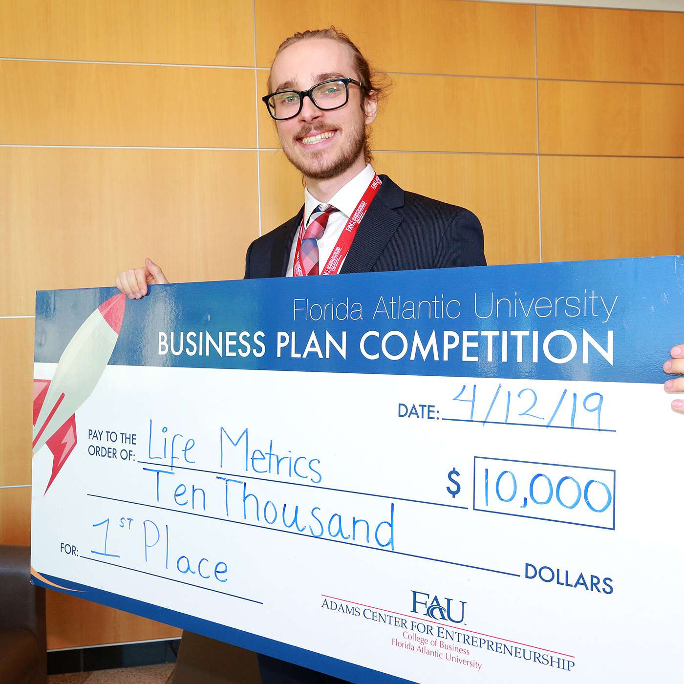 David Gorski: FAU Student, Life-Metrics App Founder, Business Plan Competition Winner