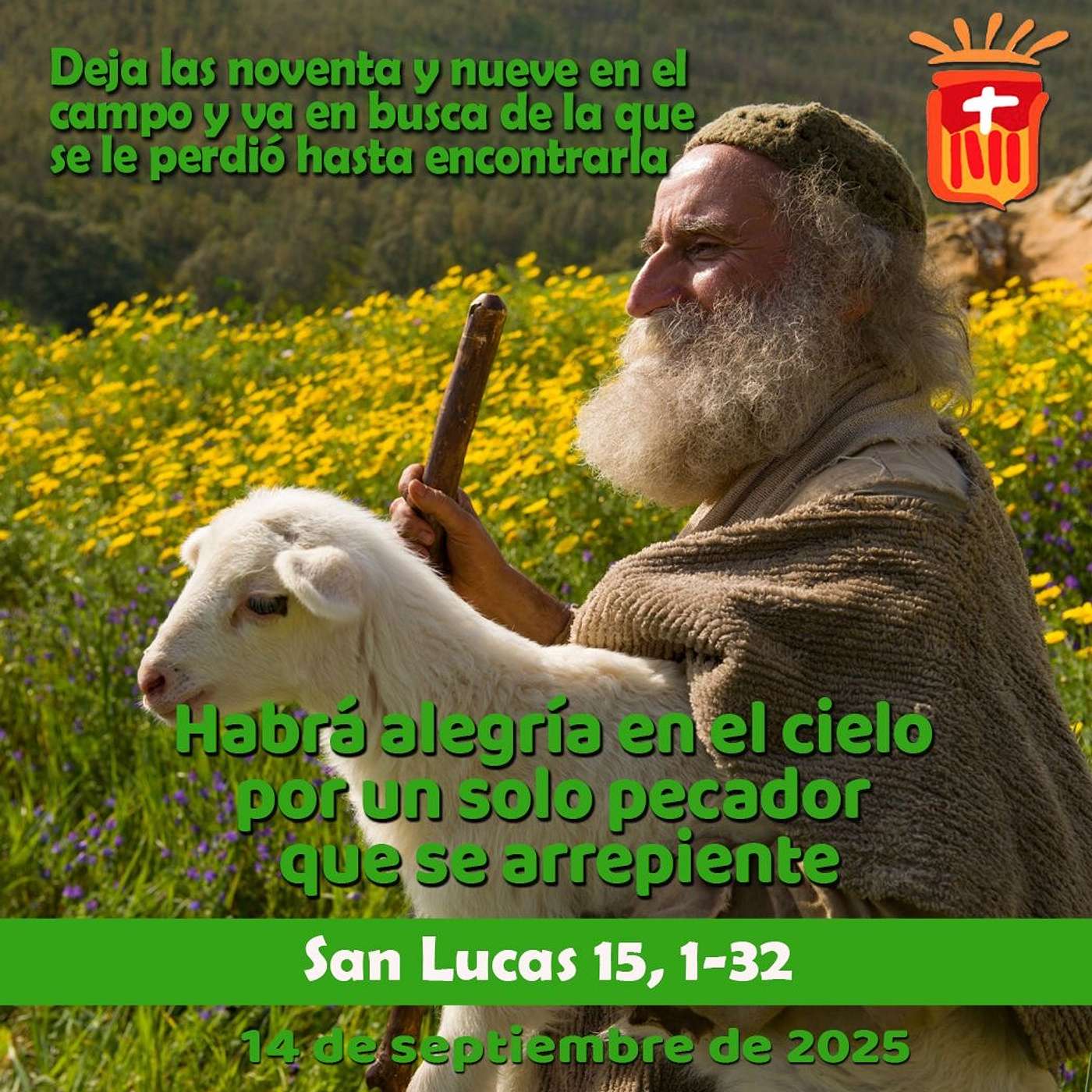 2025-09-14 San Lucas 15, 1-32: Domingo XXIV Ordinario