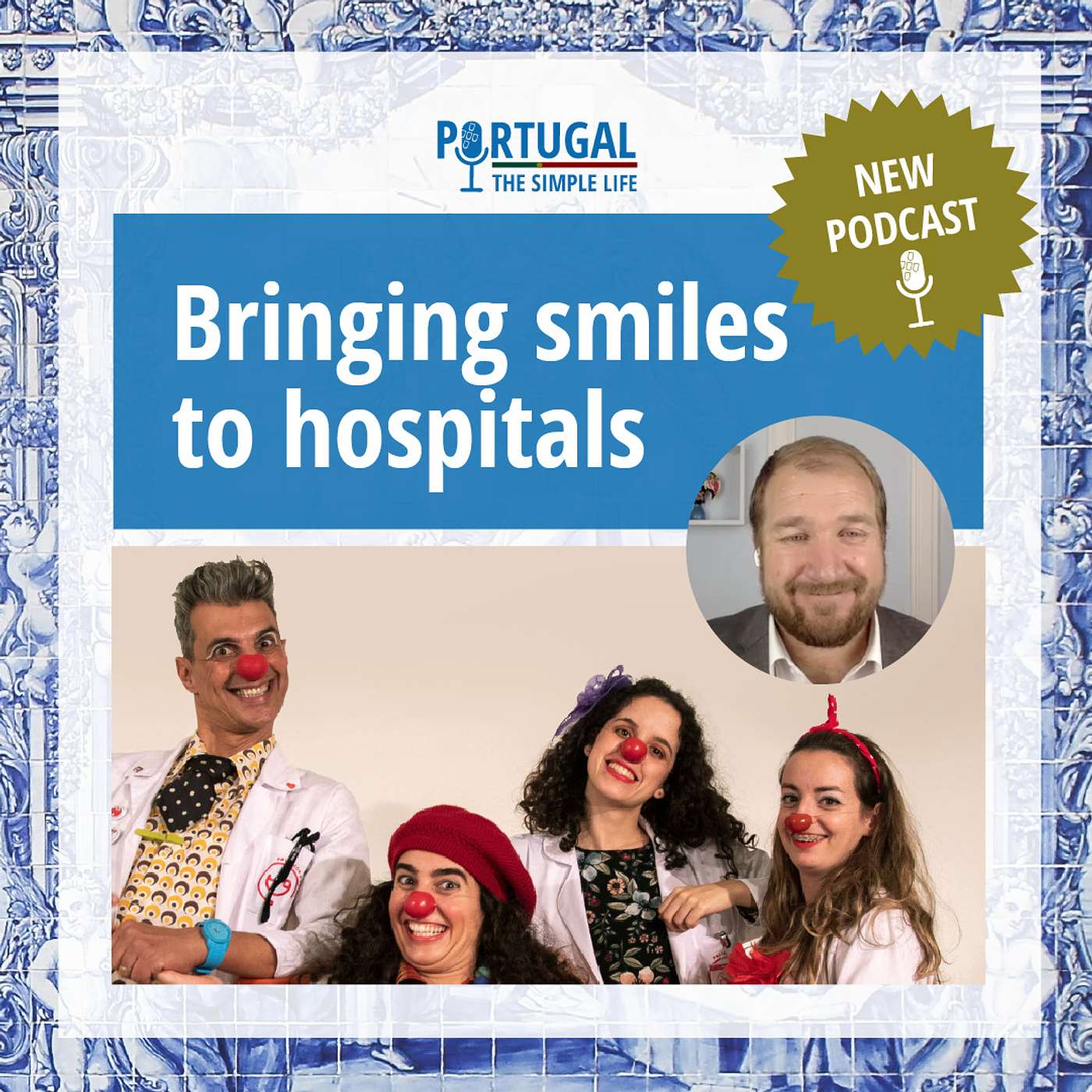 Bringing smiles to hospitals in Portugal