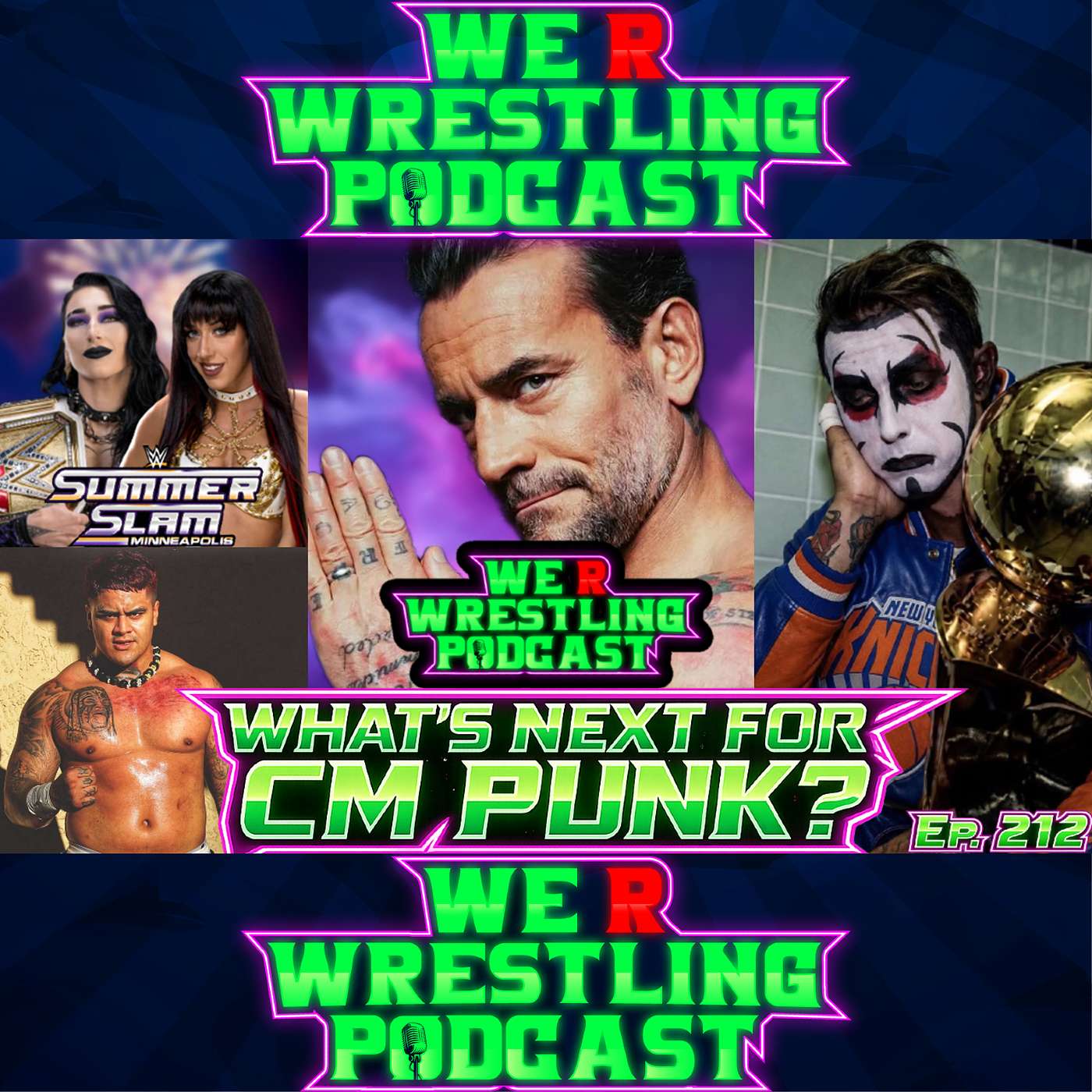 CM PUNK LEAVING WWE? DANHAUSEN SET FOR BIG PUSH! ZILLA FATU TO WWE & MORE! WRW Podcast Ep. 212 episode artwork