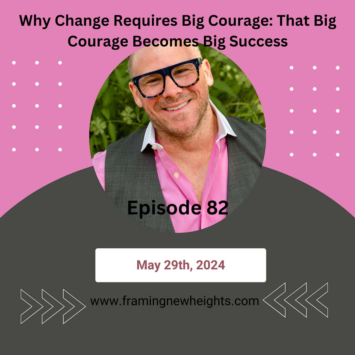 Why Change Requires Big Courage:That Big Courage Becomes Big Success Ep: 82