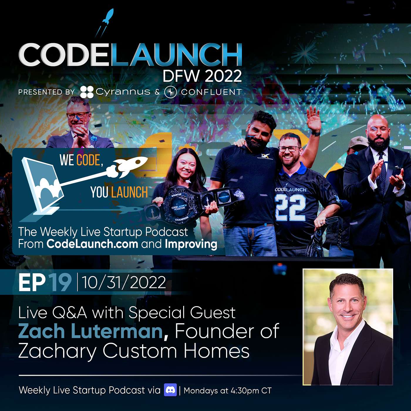 Ep. 19 | Live Q&A with Special Guest Zach Luterman, Founder of Zachary Custom Homes episode artwork