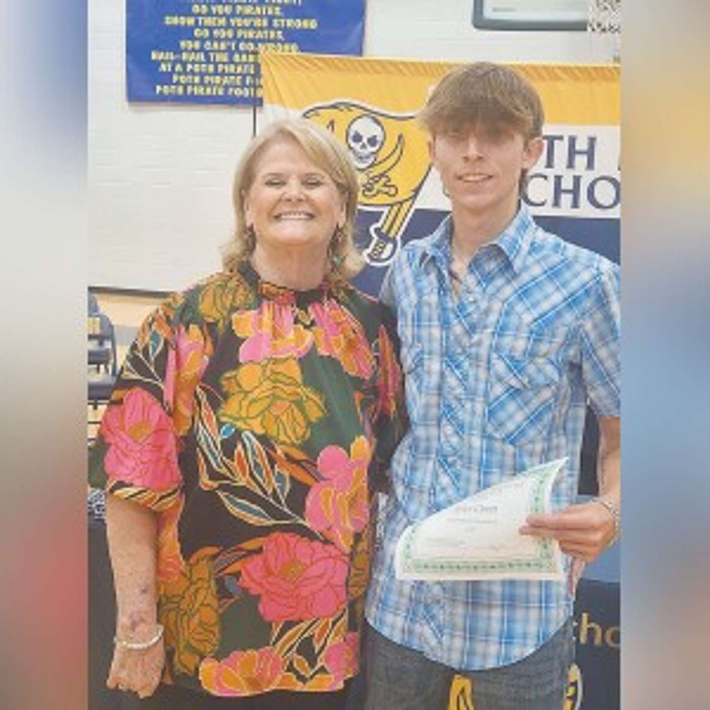 Tyler Conn receives scholarship episode artwork