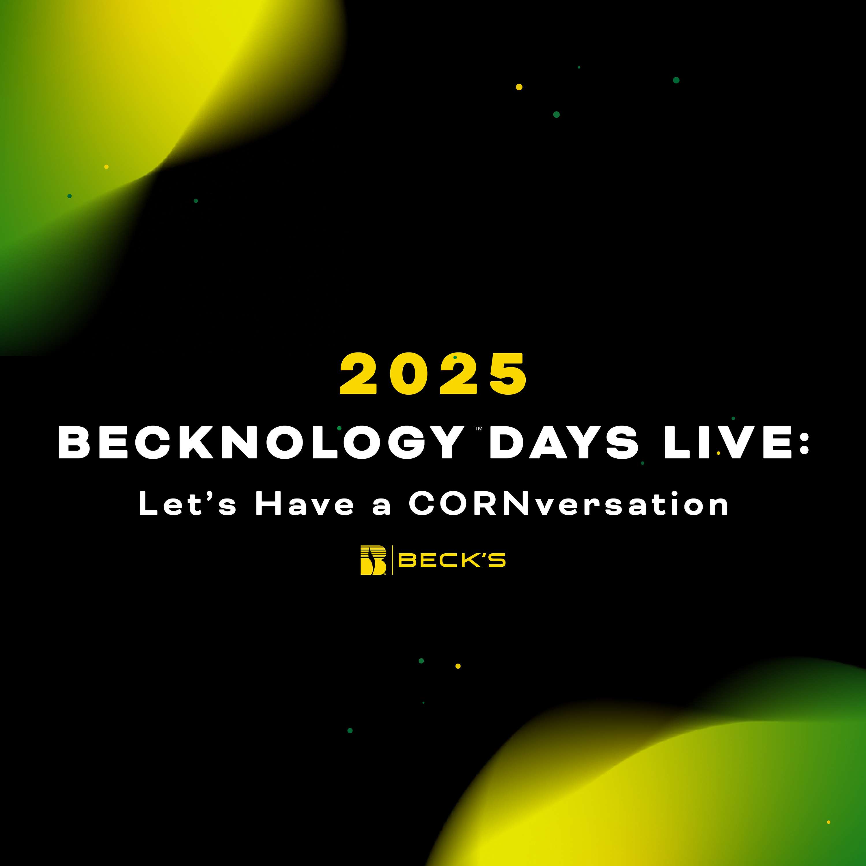 Becknology Days Live: Let's Have A Cornversation