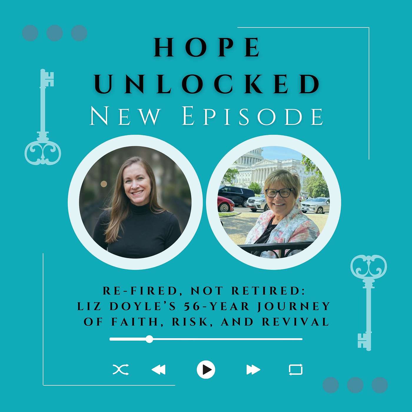 Re-Fired, Not Retired: Liz Doyle’s 56-Year Journey of Faith, Risk, and Revival