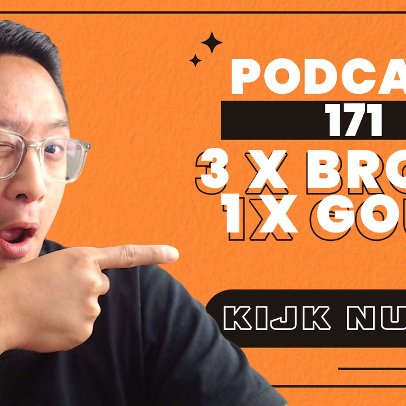 3 x brons, 1 x goud episode artwork