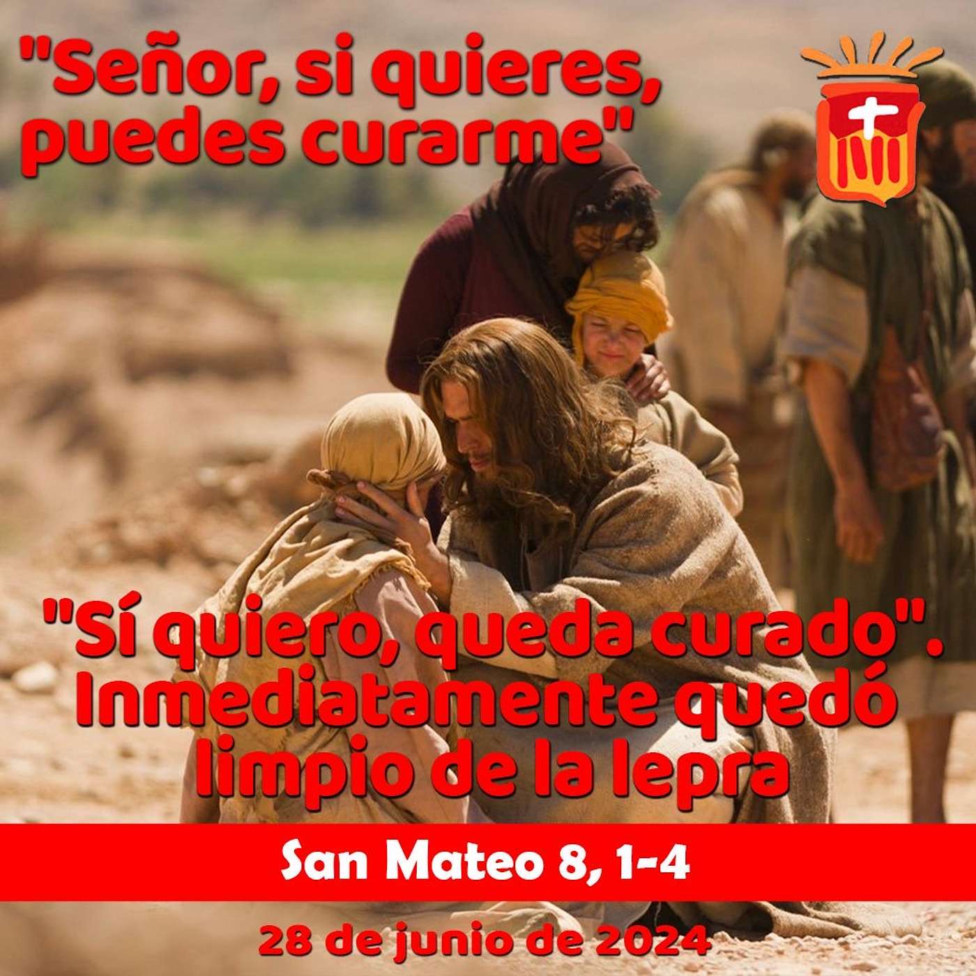 2024-06-28 San Mateo 8, 1-4: Viernes XII Ordinario.