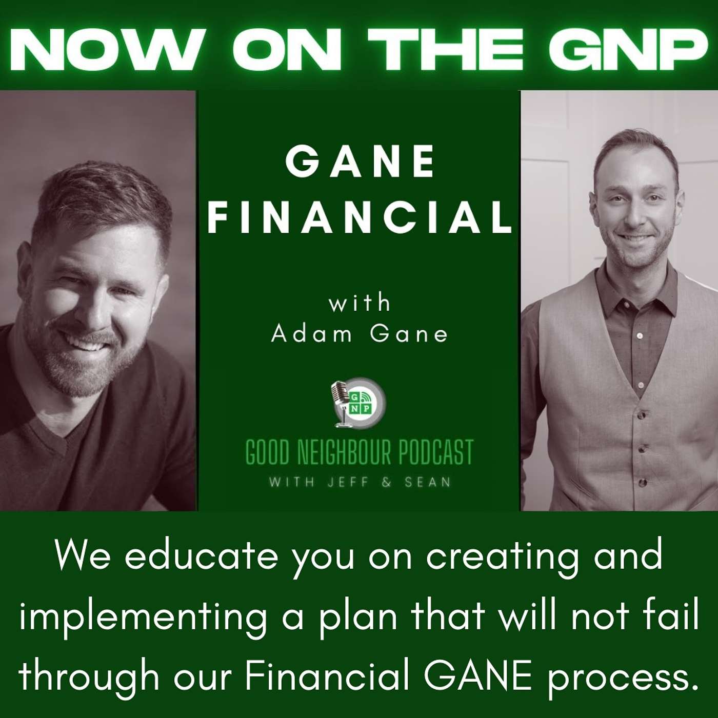 Adam Gane of Gane Financial episode artwork