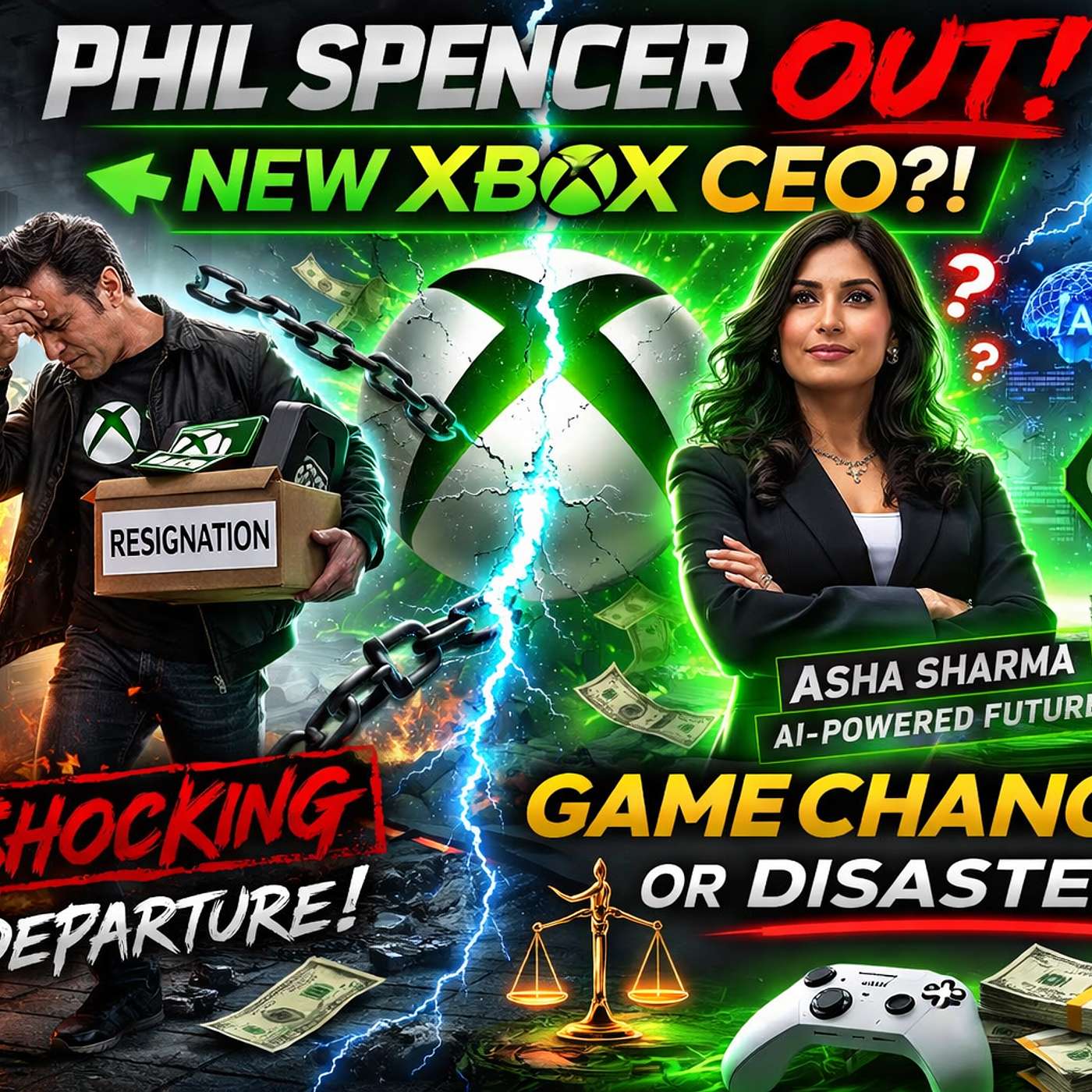 Episode #64: Xbox MELTDOWN: Phil Spencer Retires, Sarah Bond Quits, New CEO Has NO Gaming Experience?!