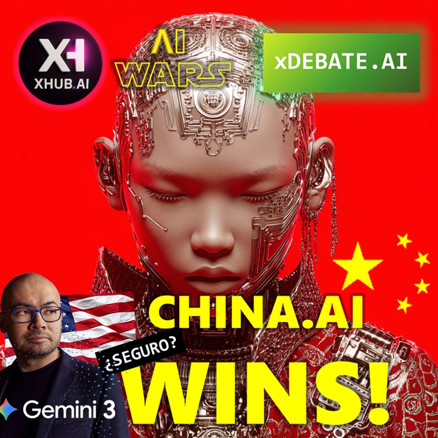 T5.E233. xDEBATE.AI AI WARS: China.AI Wins! Seguro?