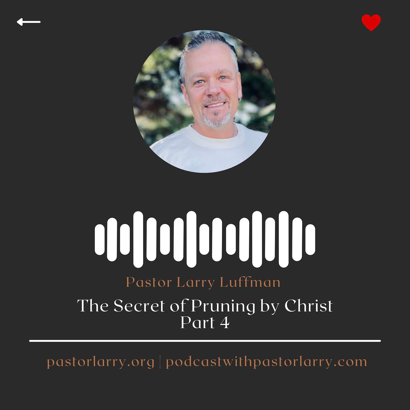 Podcast with Pastor Larry