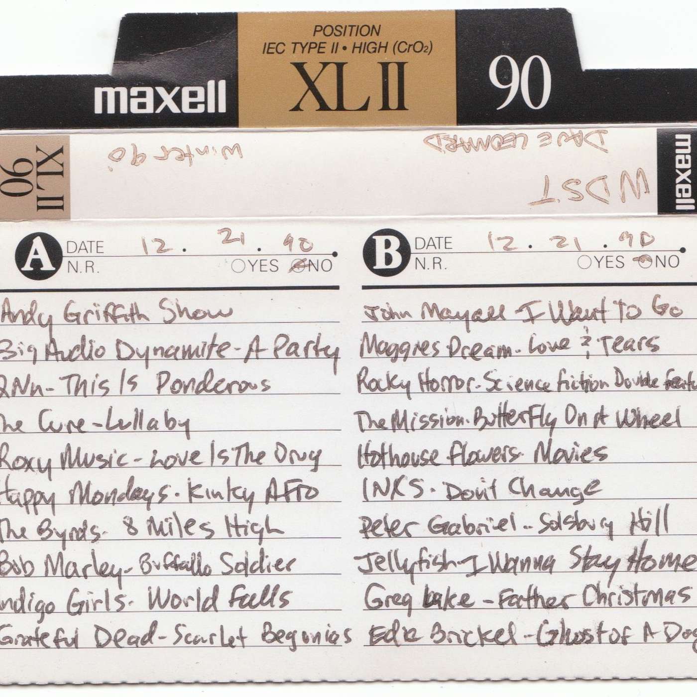 WDST Friday December 21st, 1990 pt 2