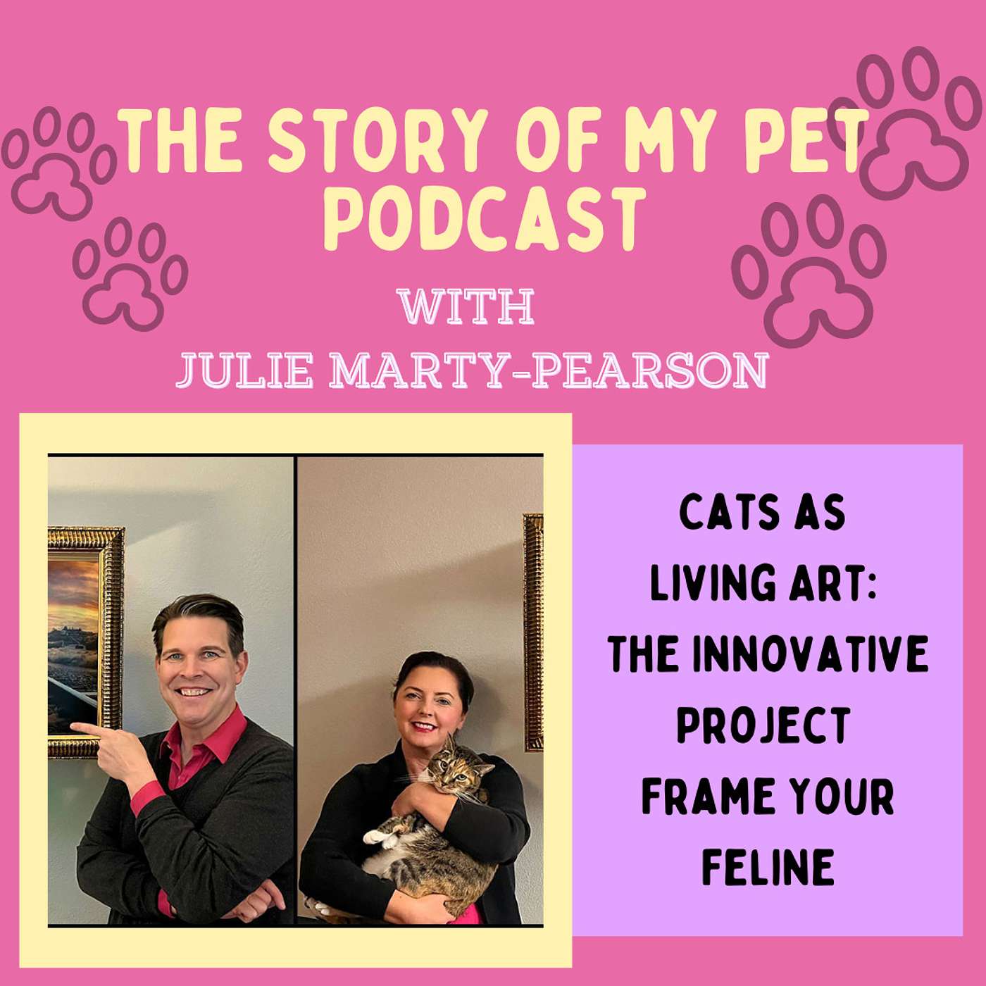 Cats as Living Art: The Innovative Project Frame Your Feline