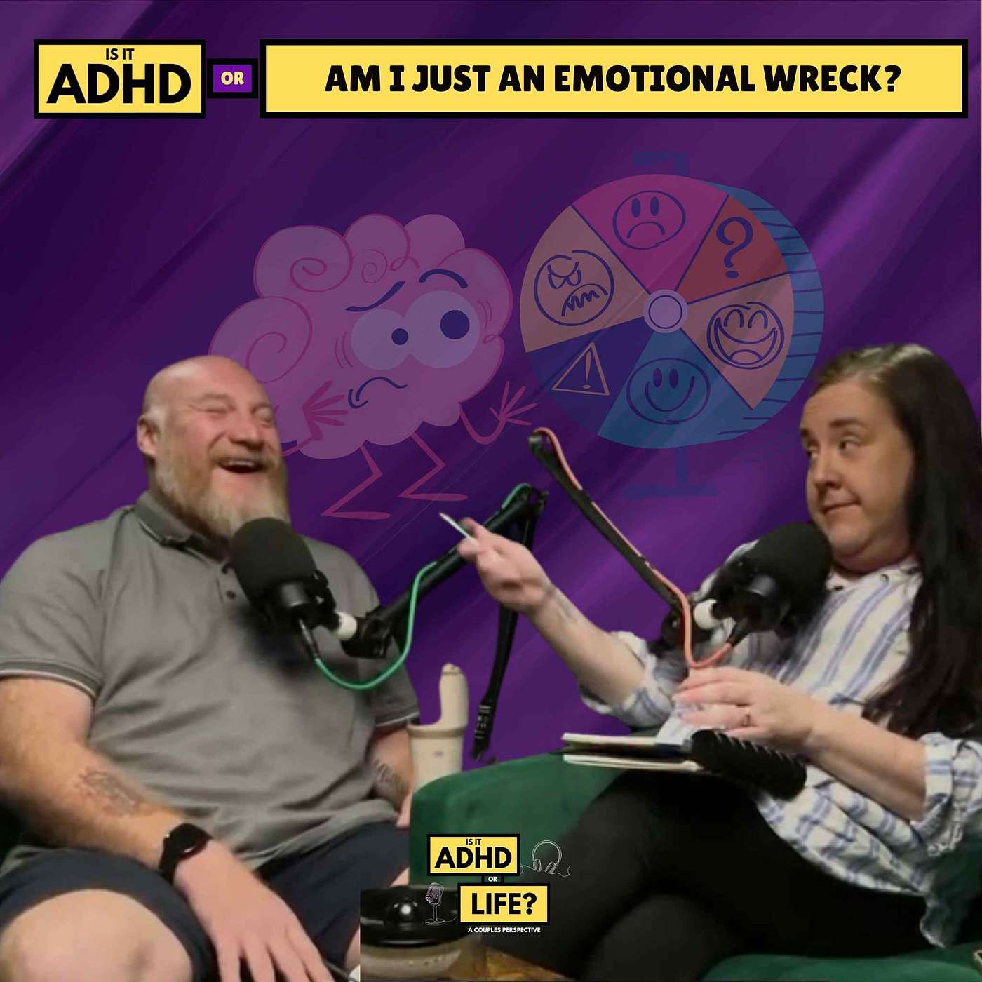 Is it ADHD or Am I Just an Emotional Wreck? | ADHD or Life – A Couple’s Perspective Podcast Is it ADHD or Am I Just an Emotional Wreck? | ADHD or Life – A Couple’s Perspective Podcast