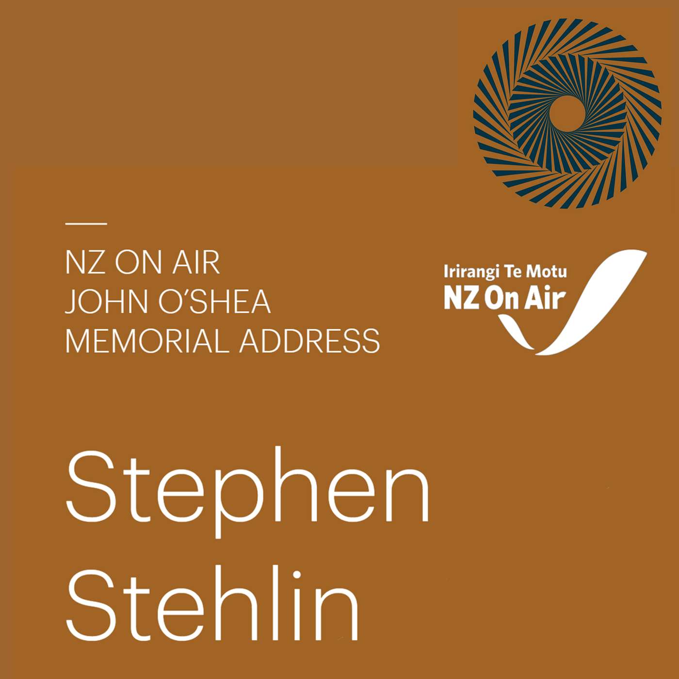 2025 NZ On Air John O'Shea Memorial Address: In Conversation with Stephen Stehlin