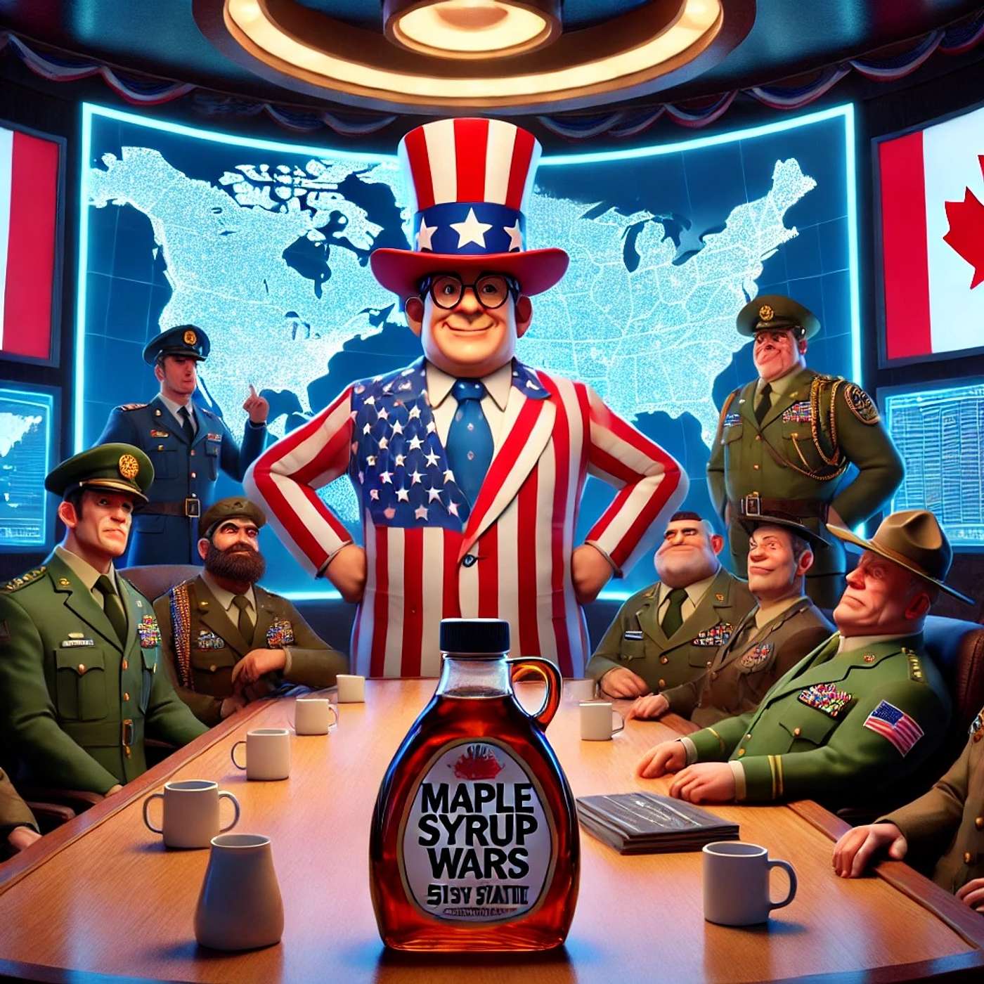Musical 51st State Maple Wars