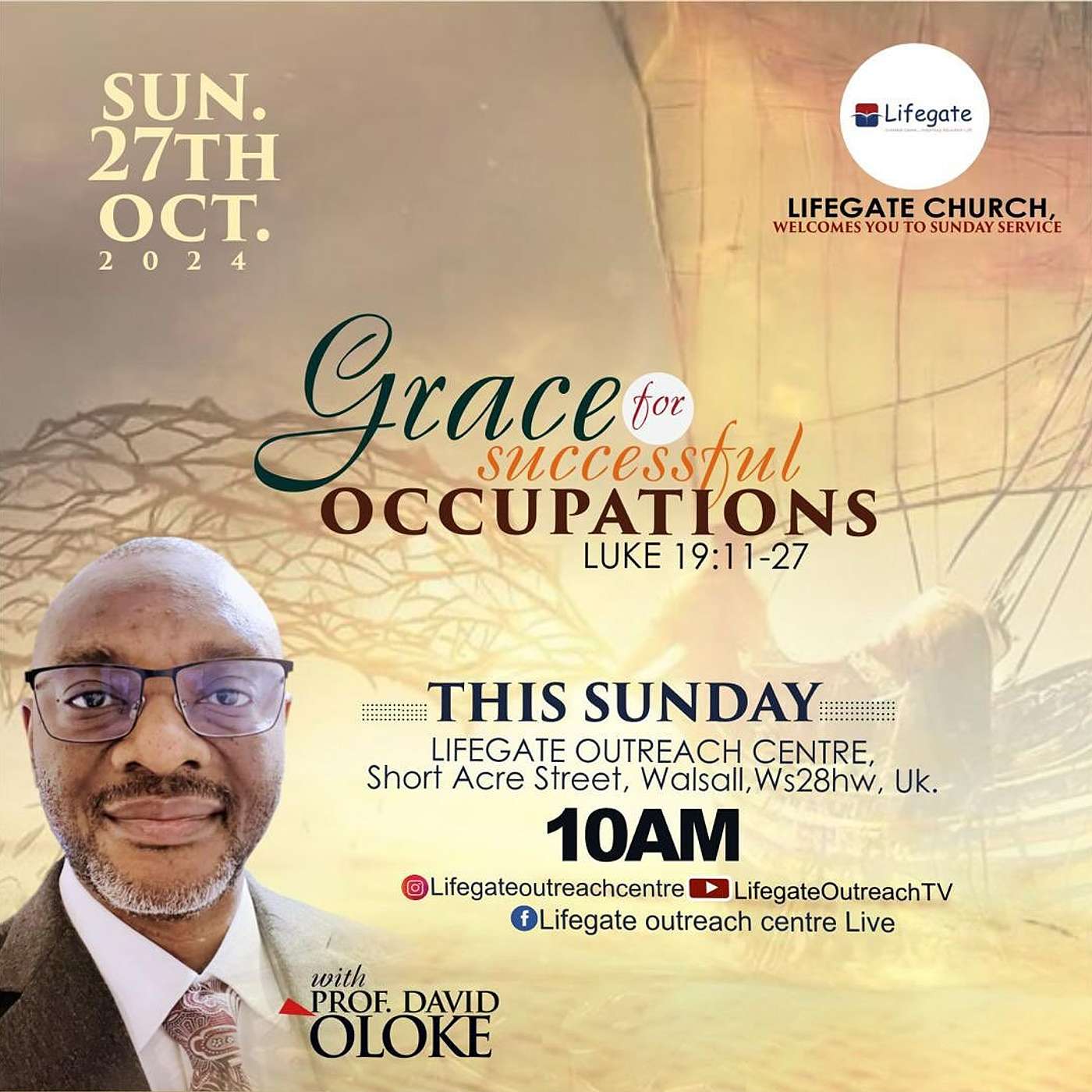 Grace for Successful Occupations - Lifegate Church - 27.10.24 episode artwork