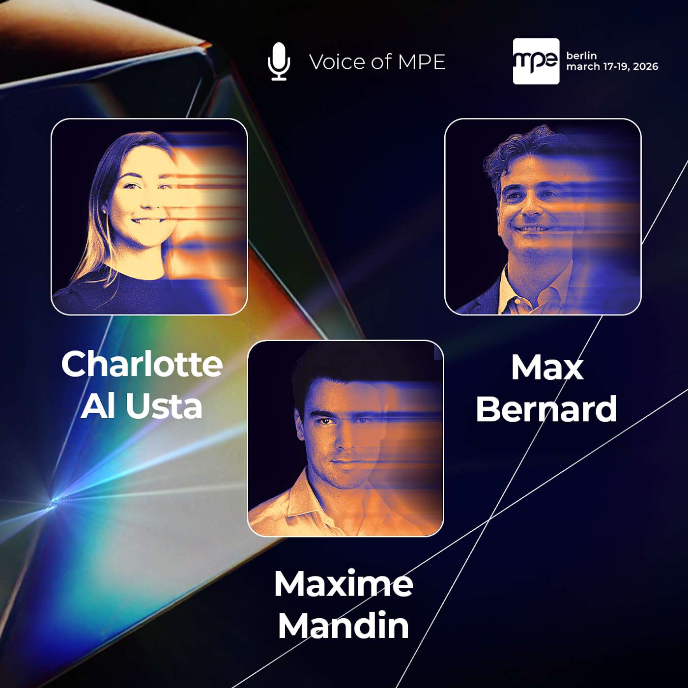 MPE talks with Charlotte Al Usta & Maxime Mandin & Max Bernard