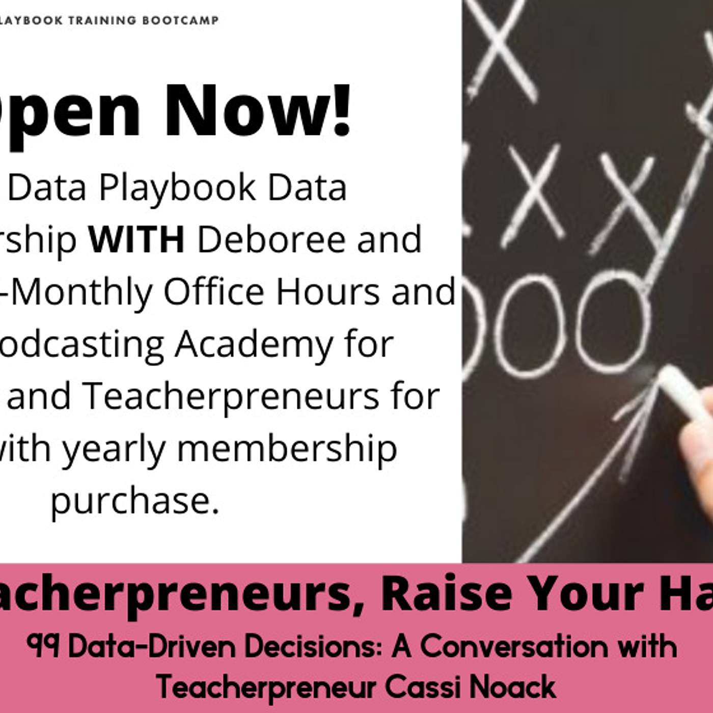 99: TRYH: Data Driven Decisions- A Conversation with Teacherpreneur Cassi Noack