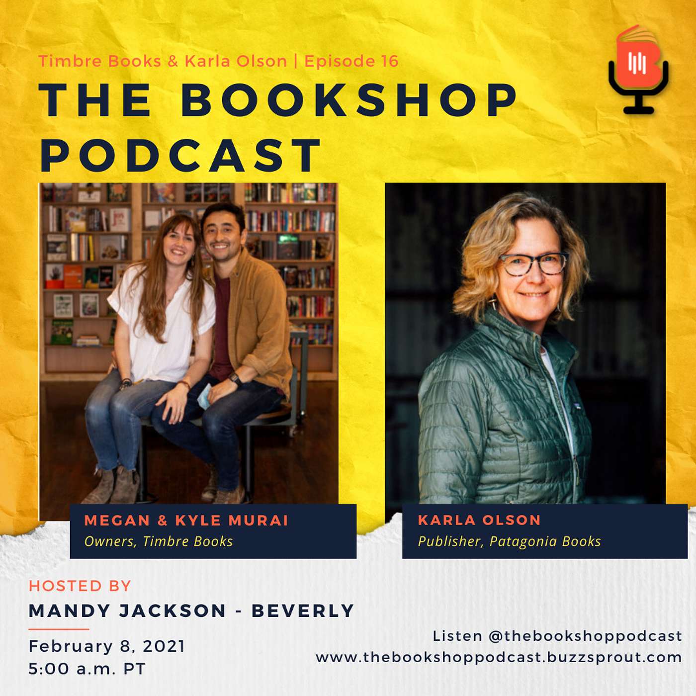 Timbre Books & Karla Olson, Patagonia Books