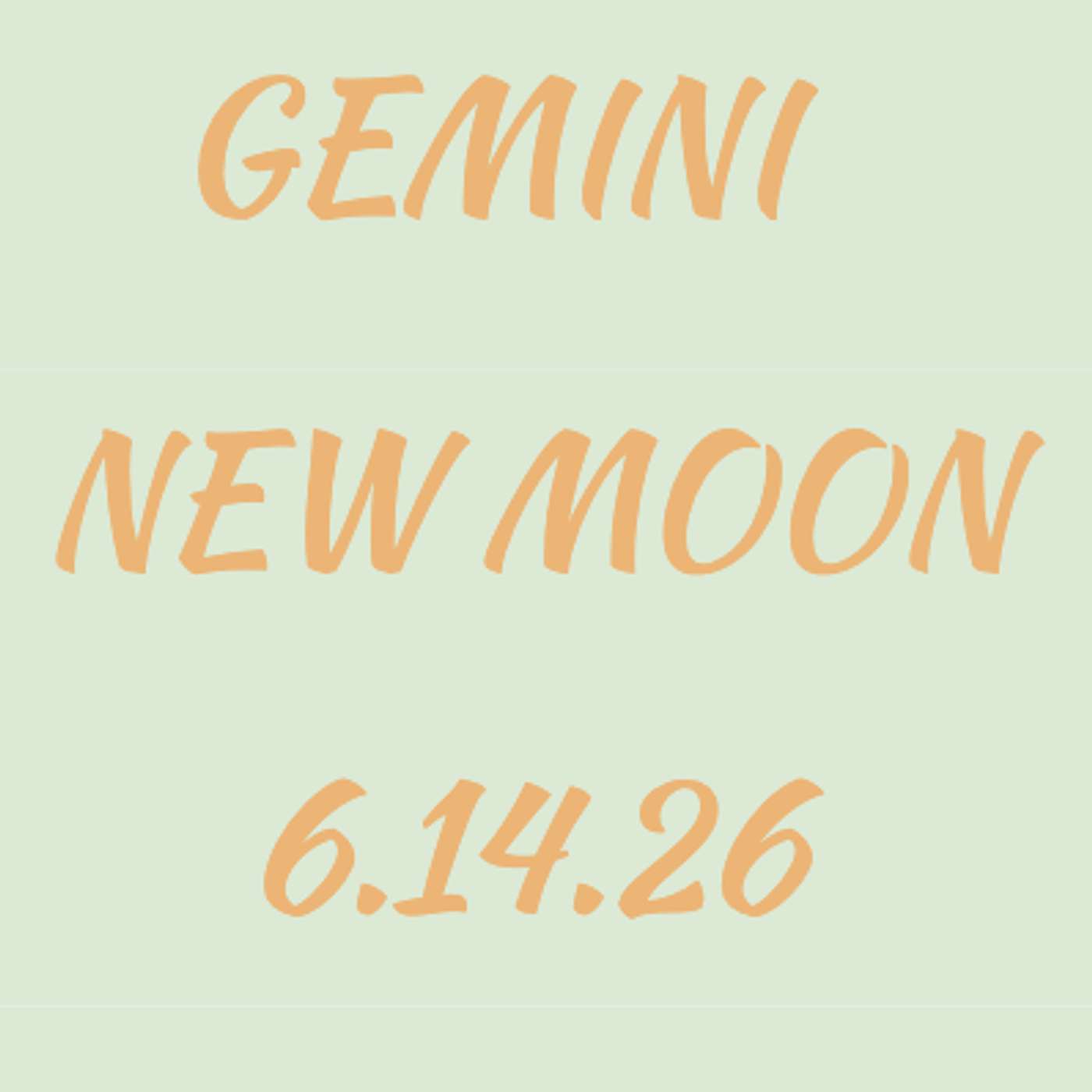 Gemini New Moon 6.14.26 episode artwork