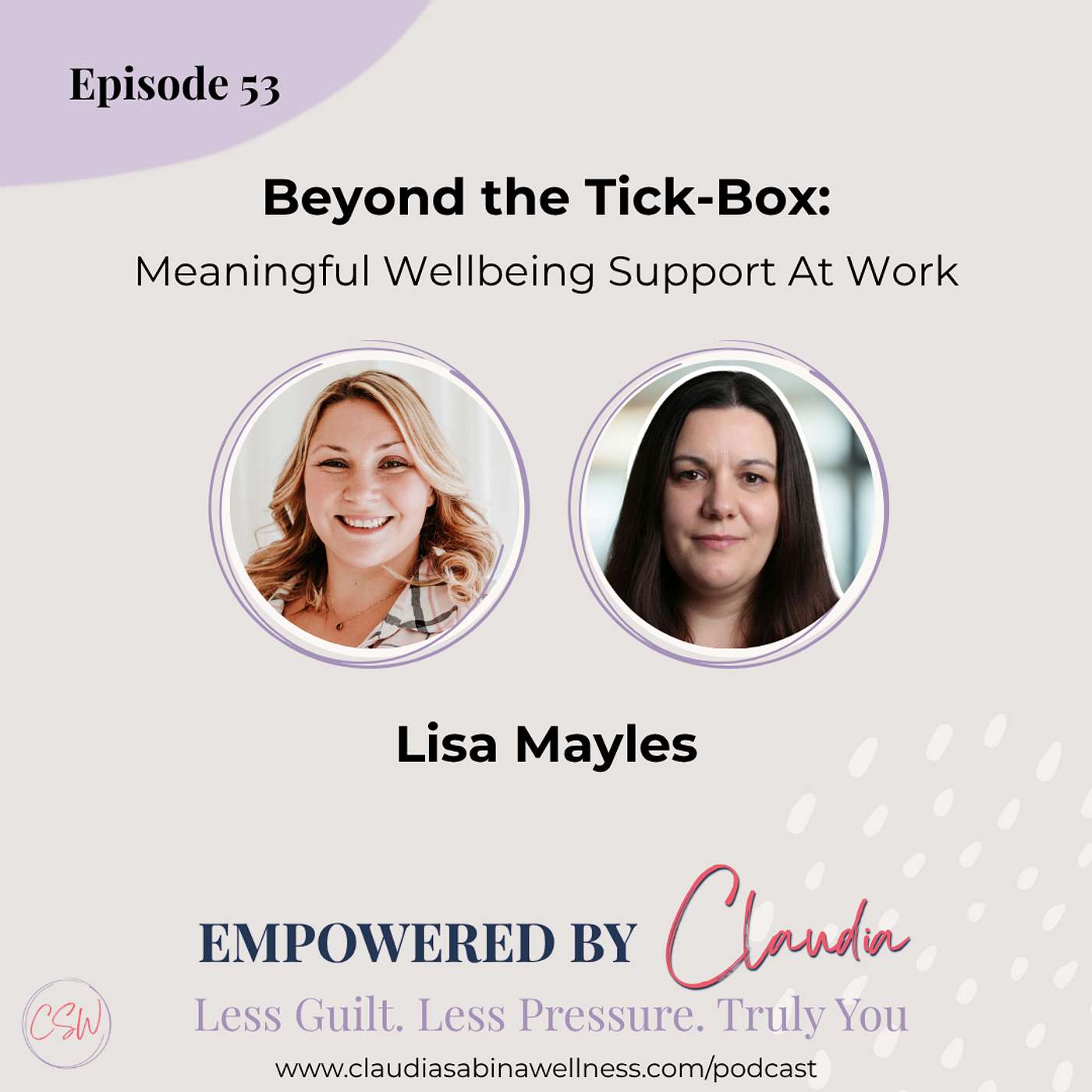 53. Beyond the Tick-Box: Meaningful Wellbeing Support at Work